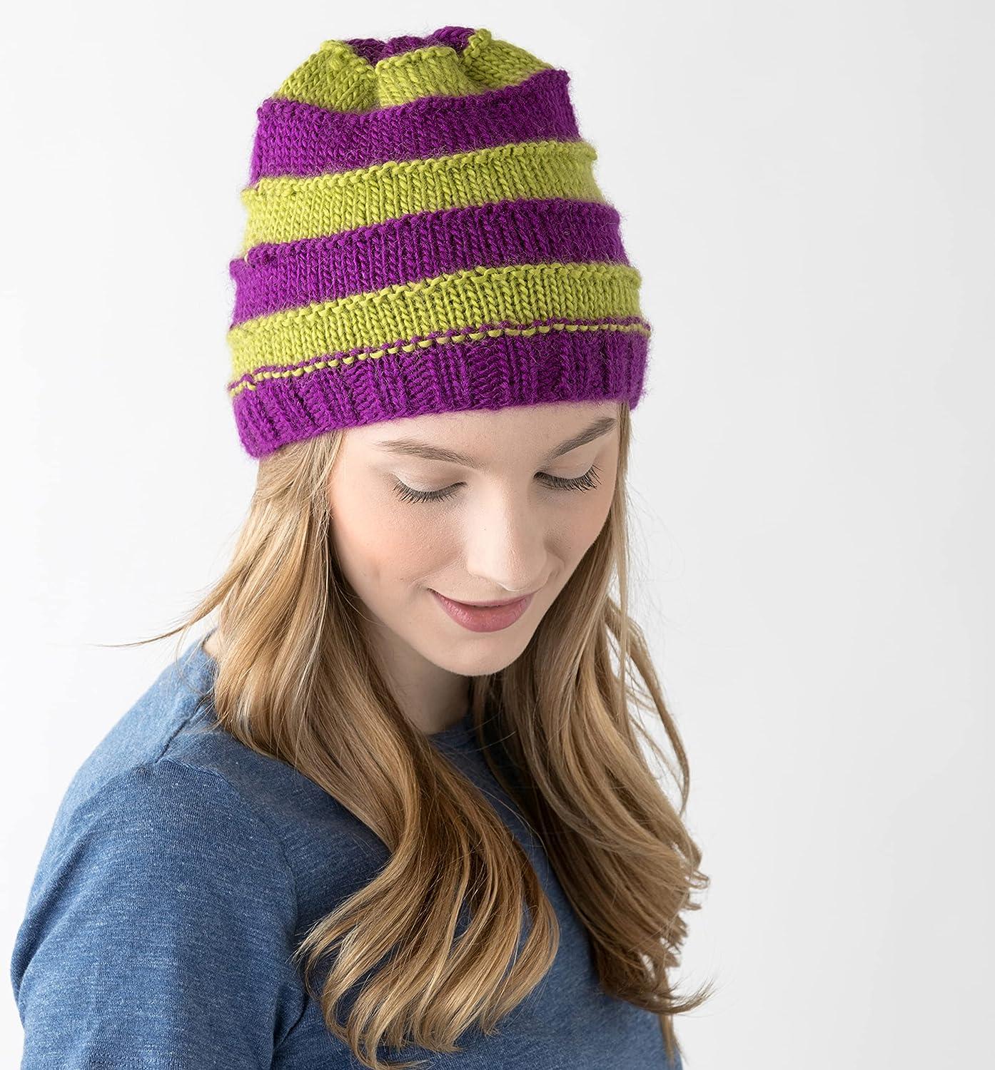 Authentic Knitting Board ' Premium' Round Knitting Loom Set 3/8 Gauge