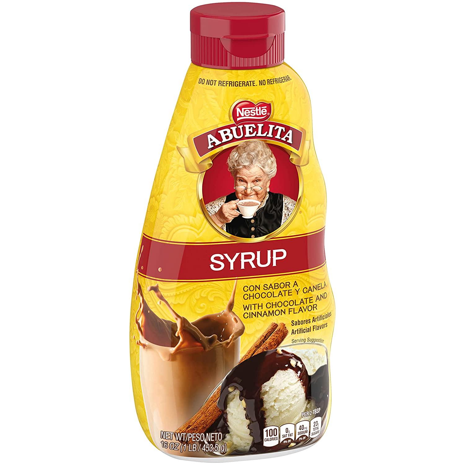 Nestle Abuelita Chocolate Syrup 16 oz Authentic Mexican Flavor