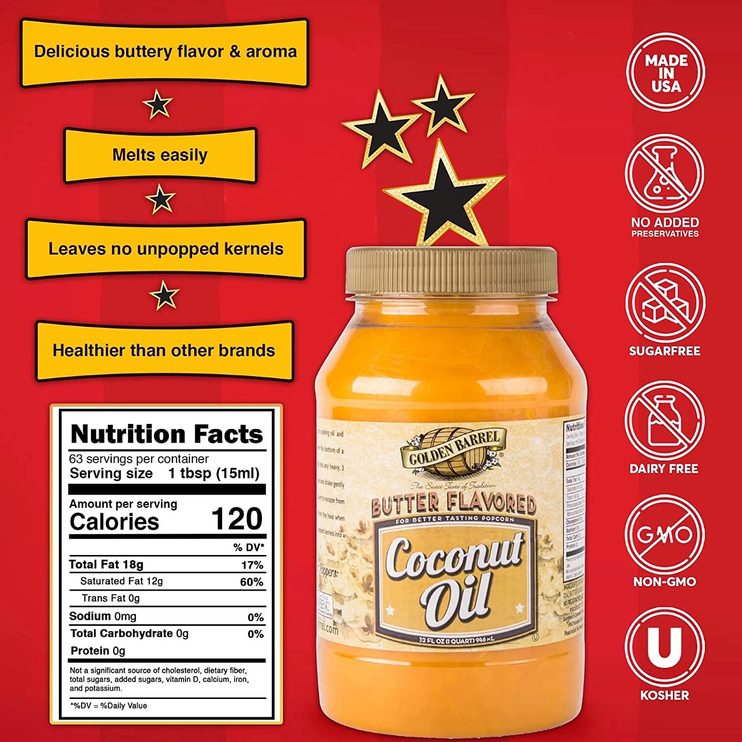 Ultimate Movie Theater Popcorn Kit Flavacol Salt & Golden Barrel