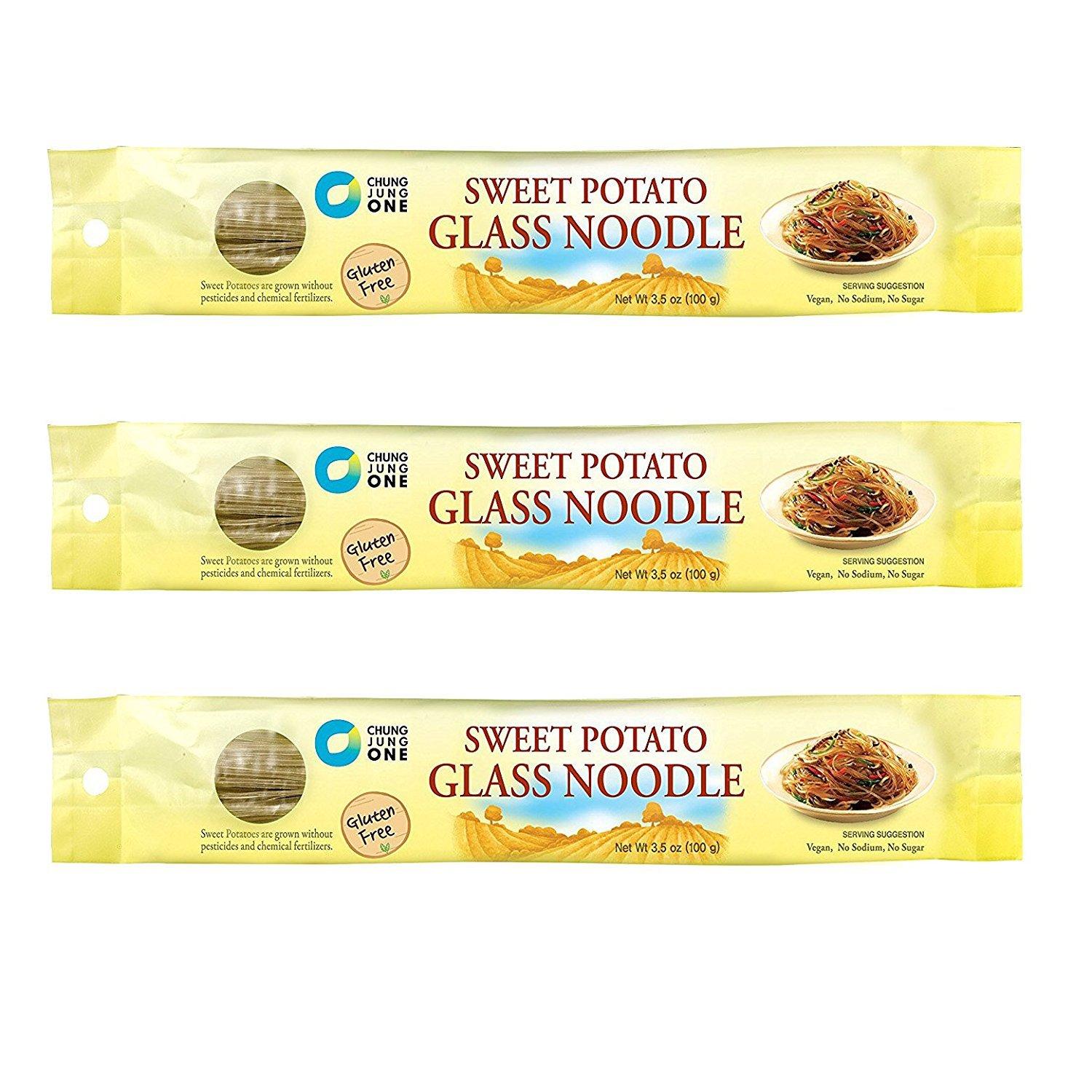 Chung Jung One Korean Sweet Potato Glass Noodle, Non GMO (Gluten Free