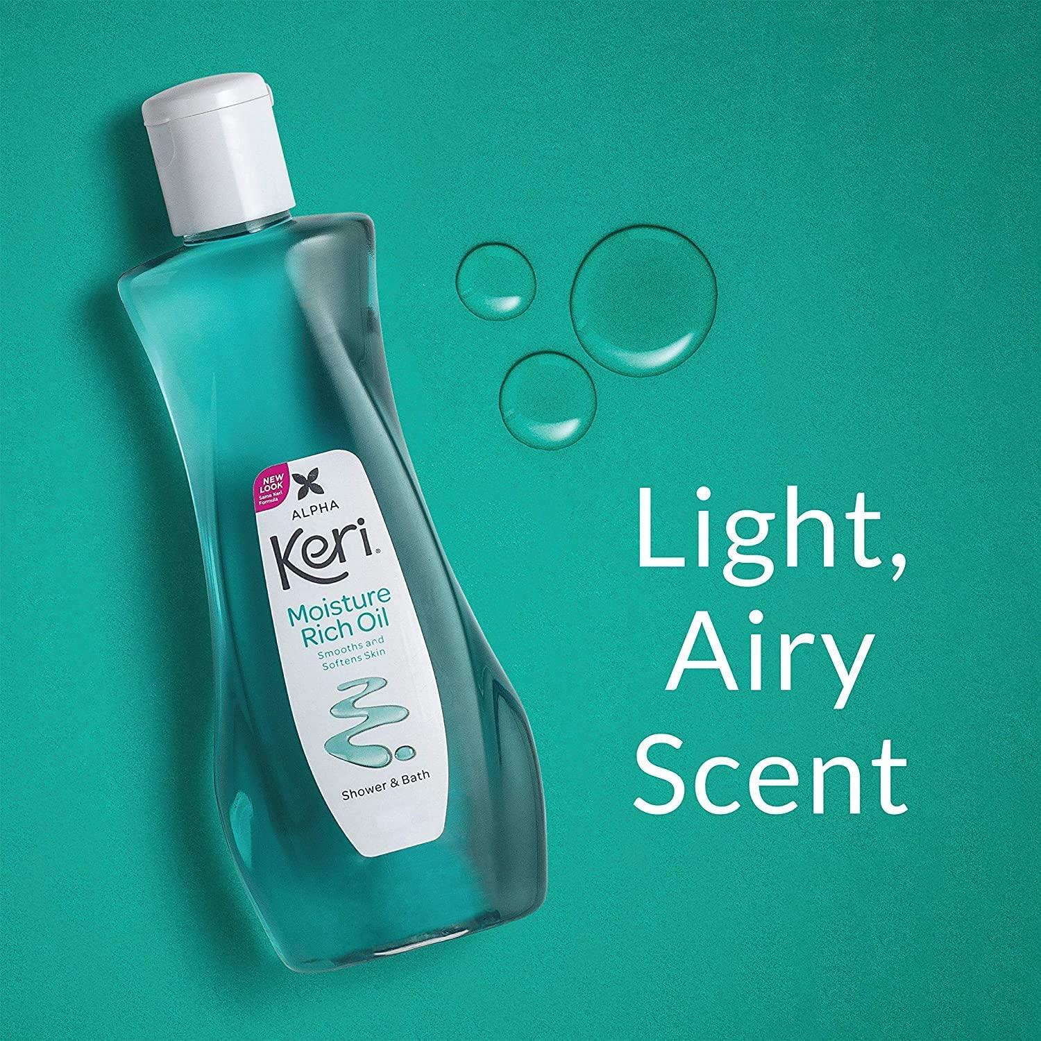 Keri Moisturizing Shower and Bath Oil 16 Fl Oz Hydrating Body Wash