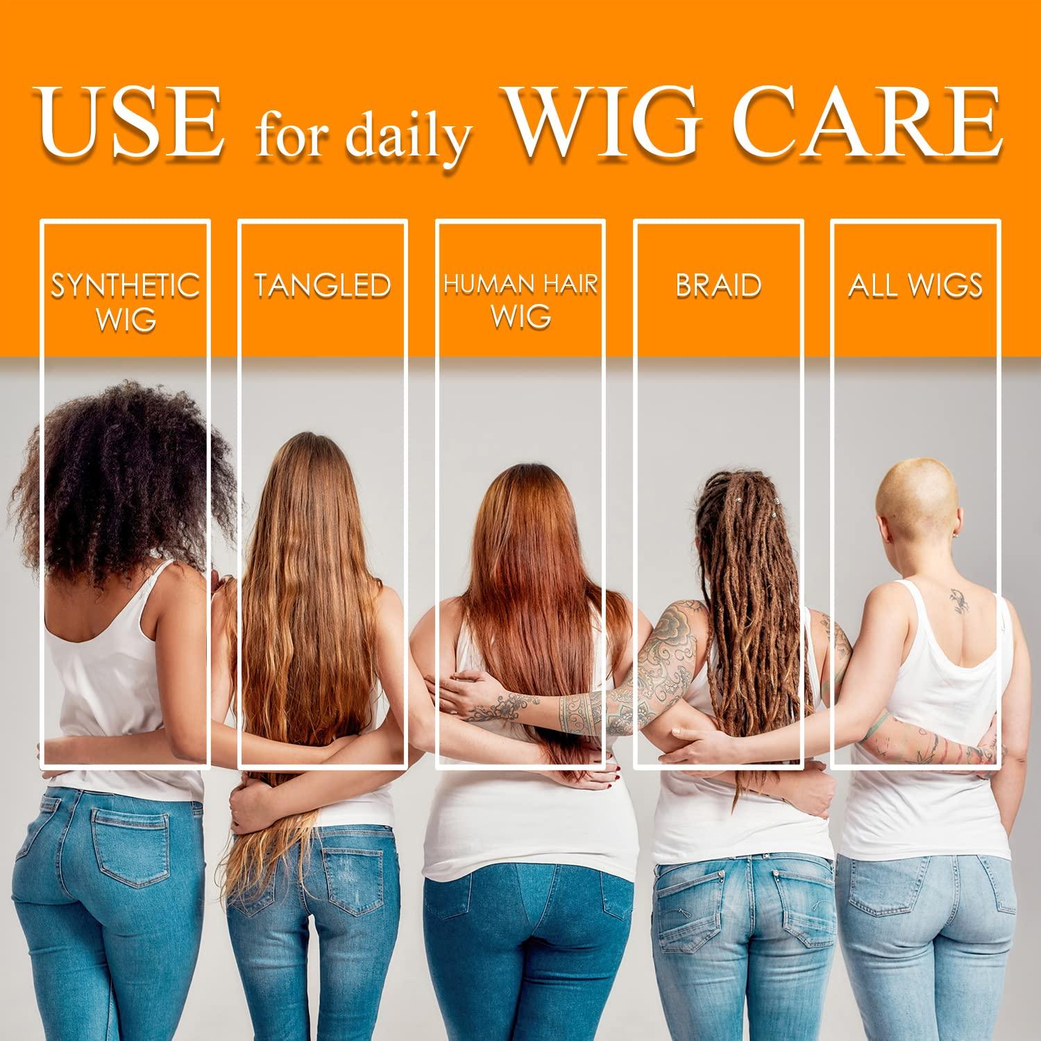 Awesome Human Hair Wig Shampoo, pH5, Wig Care Solution, Adds
