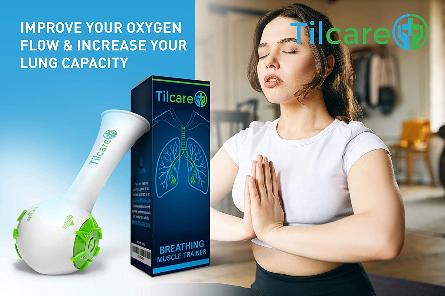 Inspiratory Expiratory Muscle Trainer by Tilcare Perfect Breathing
