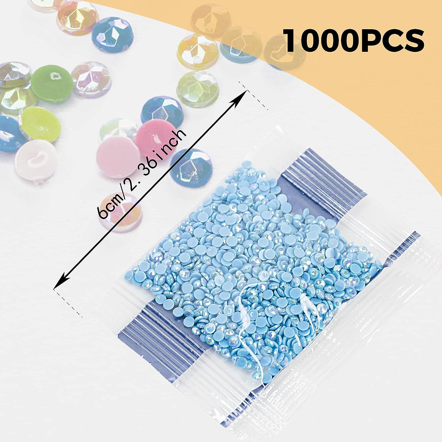 AB Diamond Painting Beads 5D Diamond Painting Accessories 20 Colors Round Diamond  Painting Drills AB Rhinestones Flatback Rhinestones for Bead Art Gem Art  Diamonds for Craft 2.8MM/20000PCS Round 1000 pcs per Bag