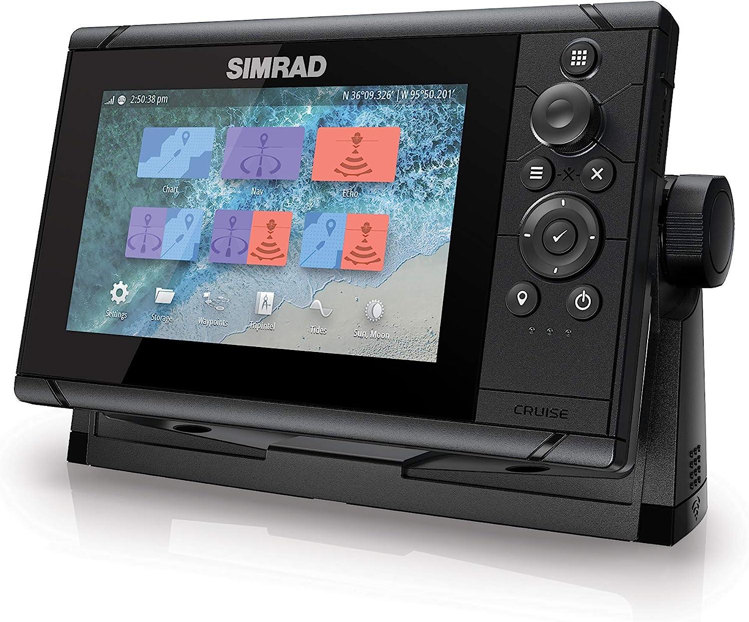 Simrad Cruise 77inch GPS Chartplotter with 83/200 Transducer