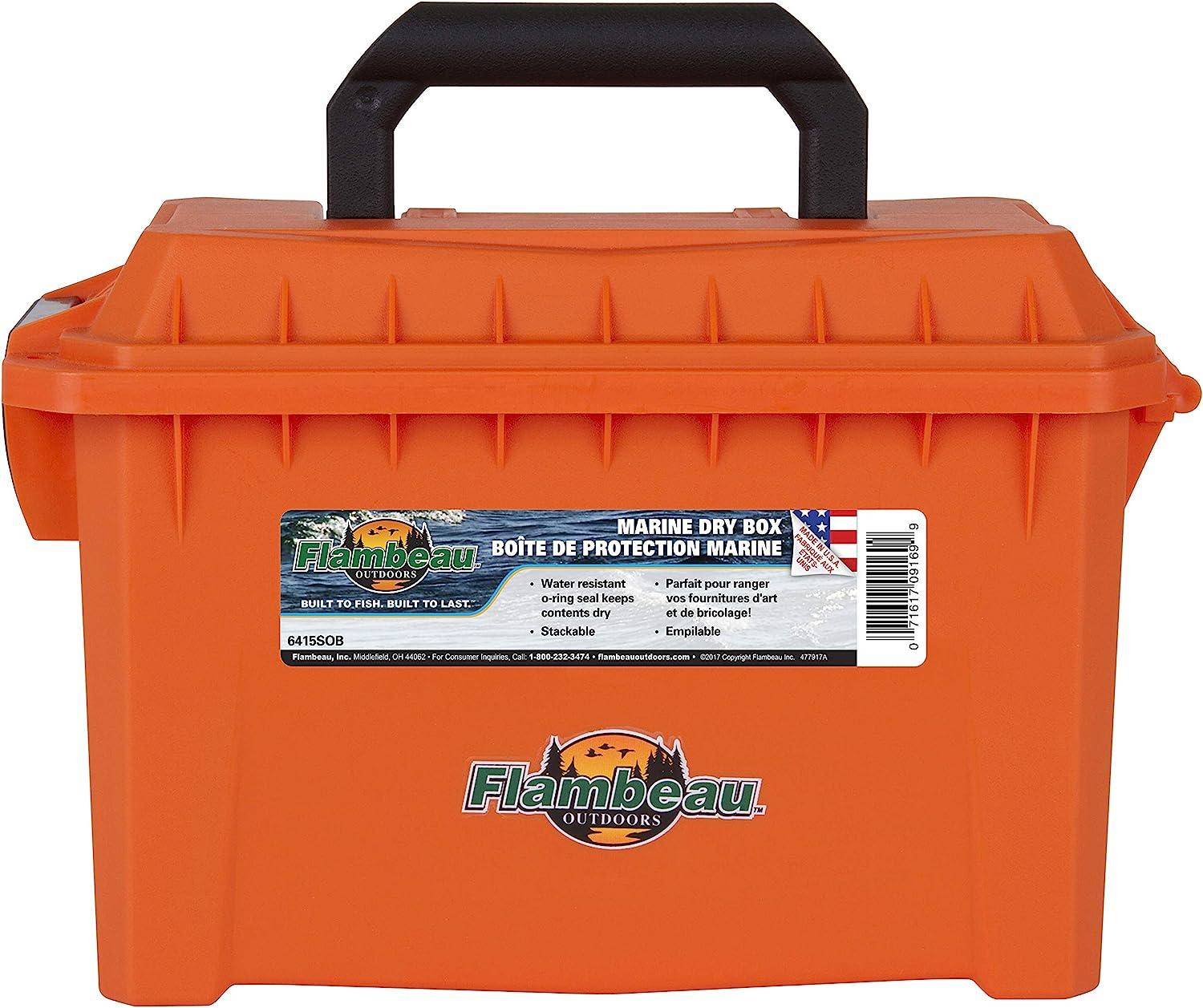 Flambeau Outdoors 6415SO Marine Dry Box 11 Orange Buy Now with