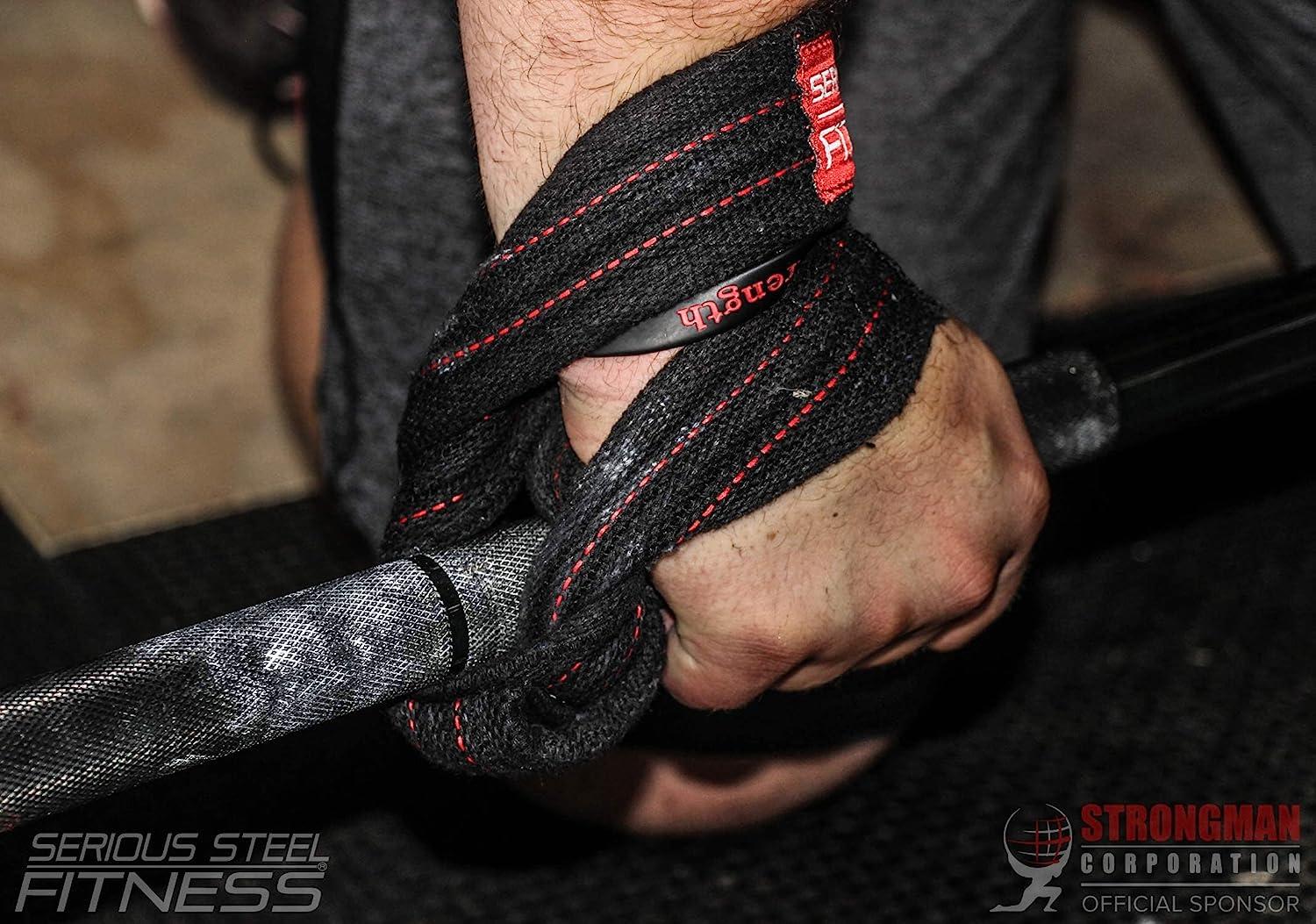 SERIOUS STEEL FITNESS Figure 8 Straps Deadlift Straps Heavy Duty