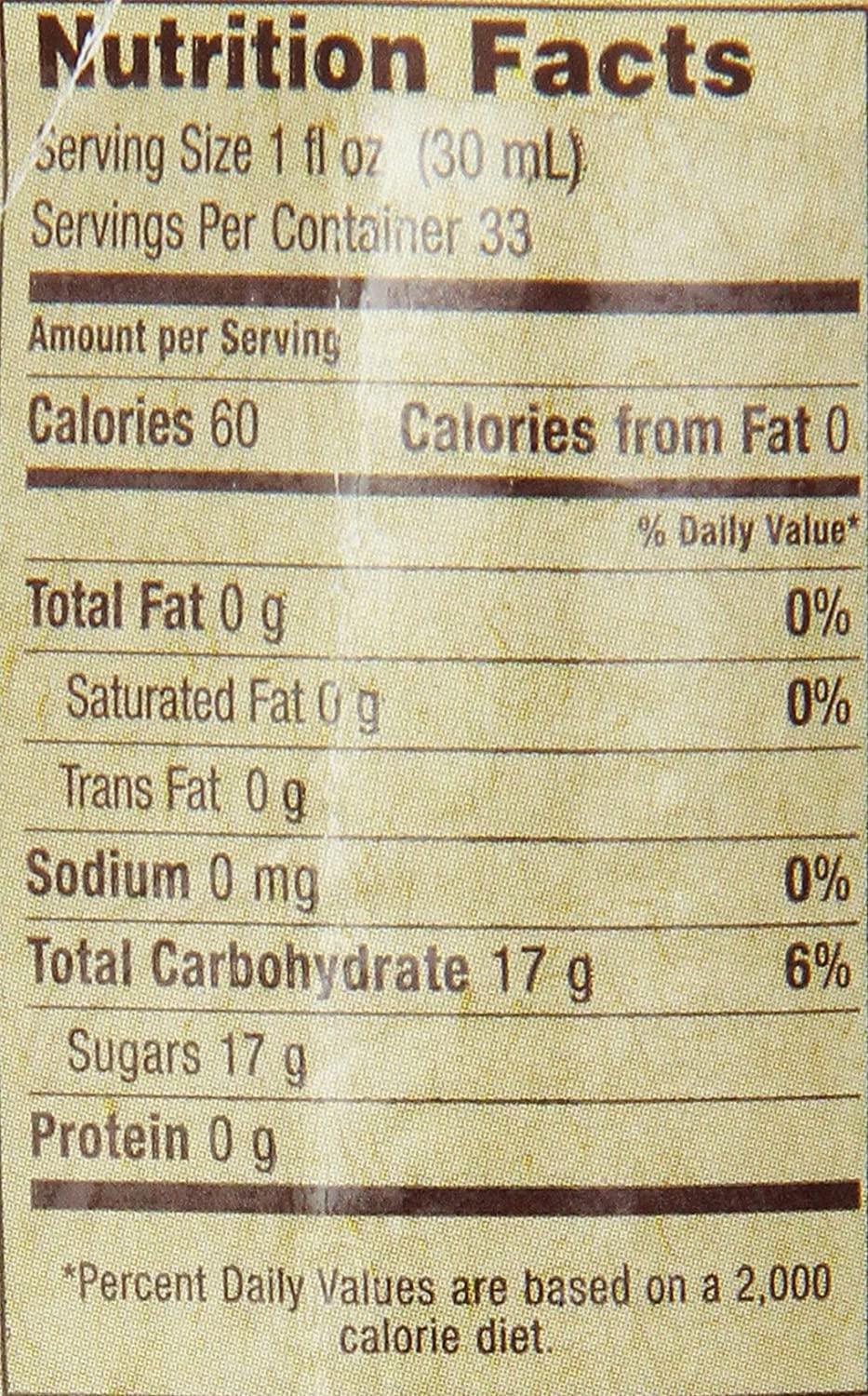 MONIN Organic Agave Nectar Syrup (33.8 ounce) 33.8 Fl Oz (Pack of 1)