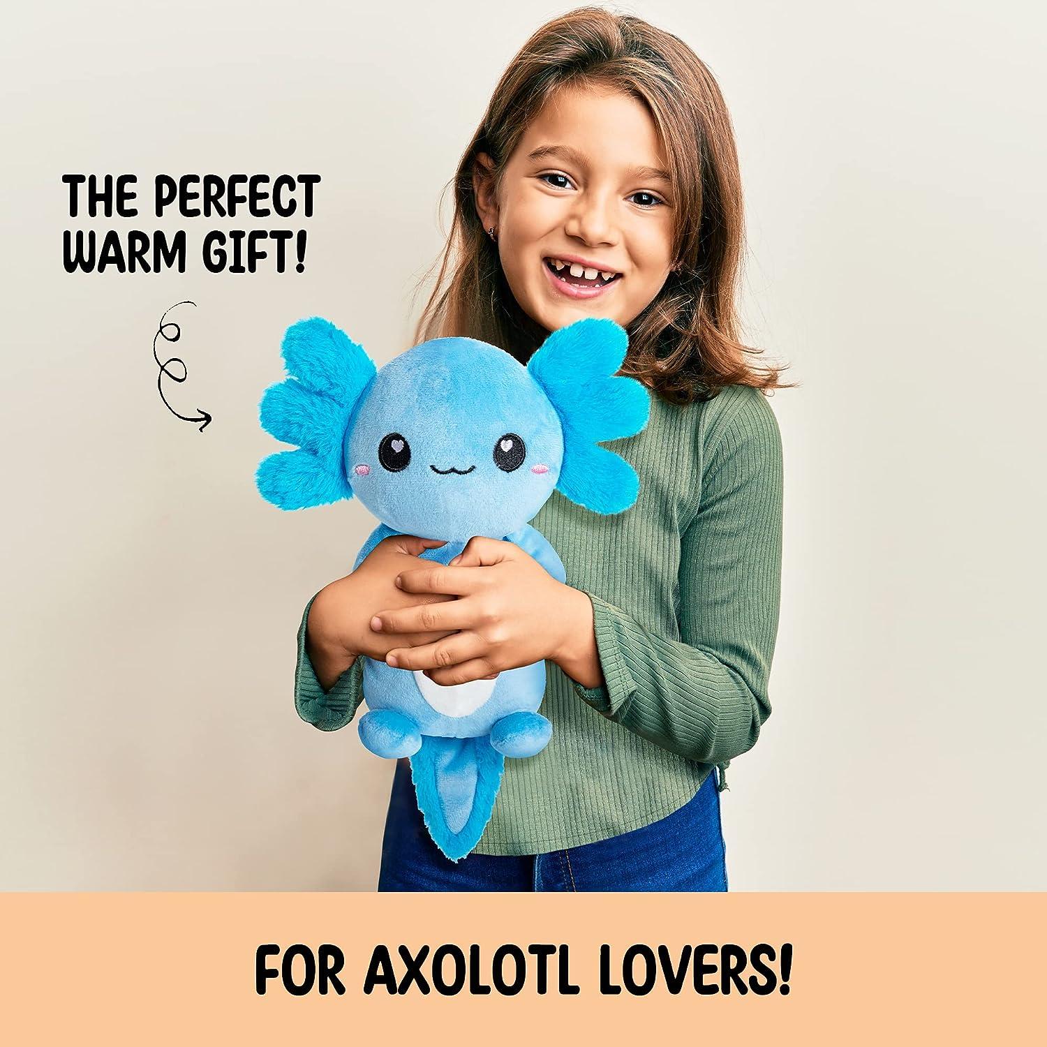 Axolotl Microwavable Unscented Heating Pad for Women and Kids