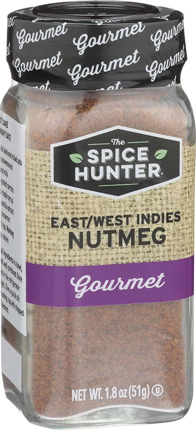Spice Hunter Nutmeg Ground, 1.8 oz 0.5 pounds