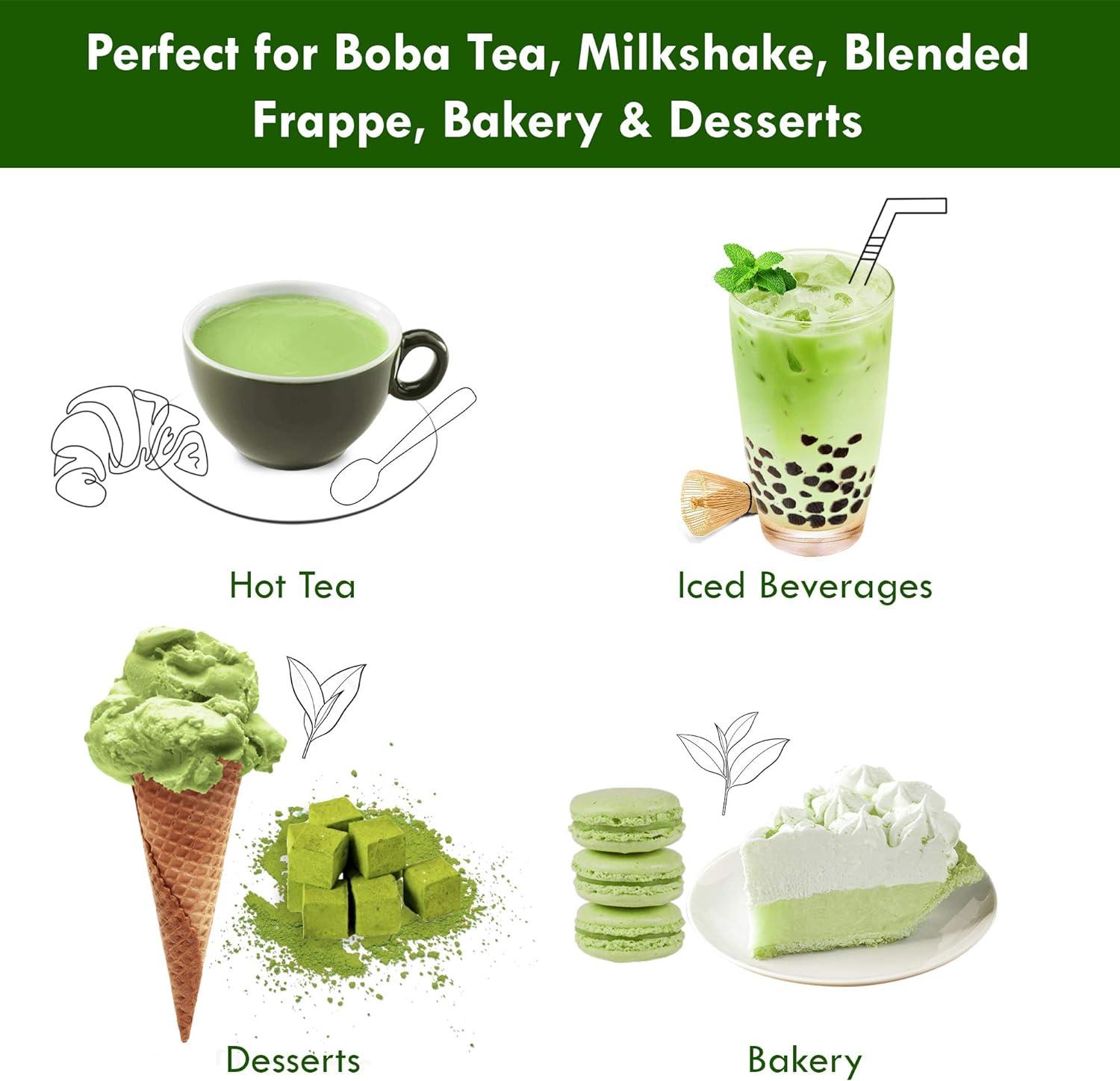 Moriyama Teahouse Matcha Bubble Milk Tea Instant Powder Mix