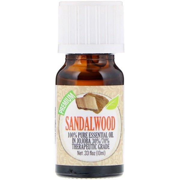 Sandalwood Essential Oil (Premium Essential Oil) - Therapeutic Grade 100%  Pure