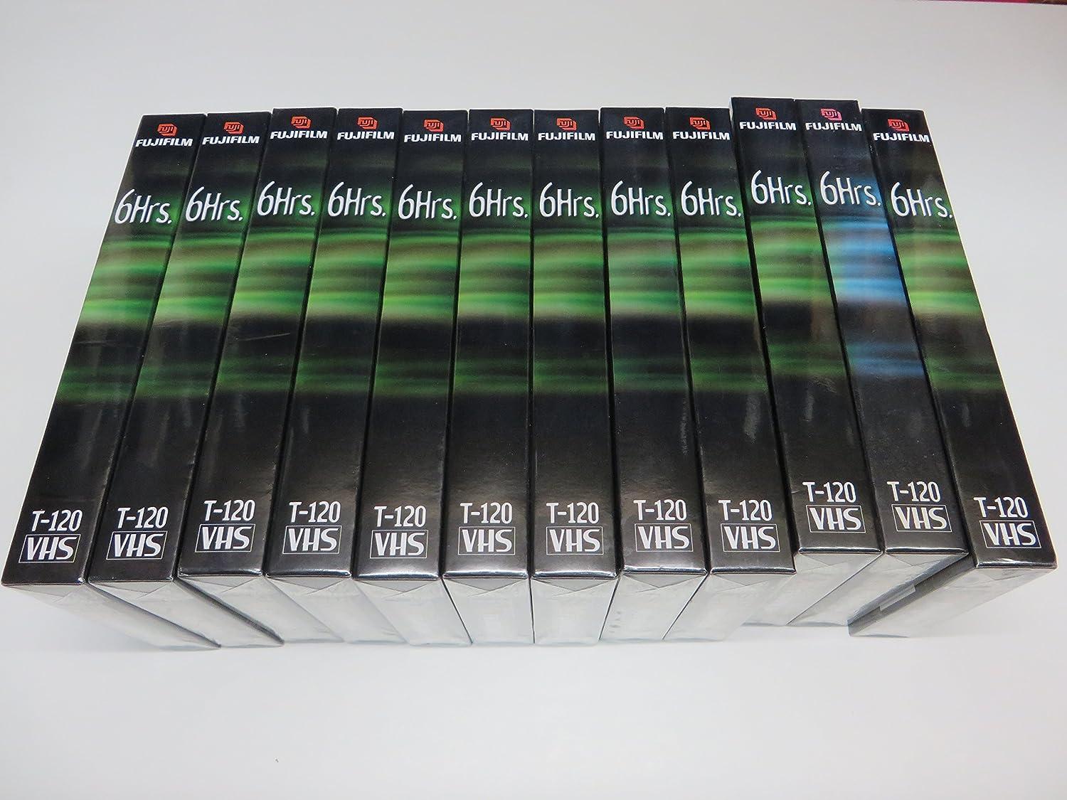 Fuji HQ T120 Recordable VHS Cassette Tapes ( 12 pack ) (Discontinued