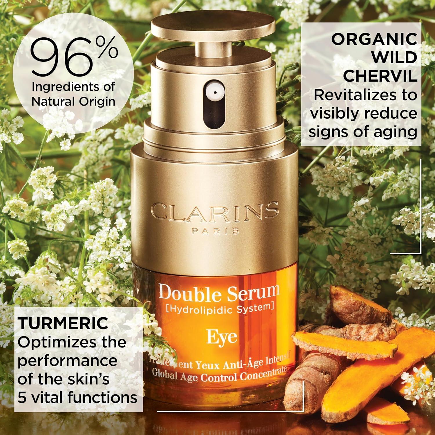 Shop Clarins Double Serum Eye - Anti-Aging Eye Treatment Set