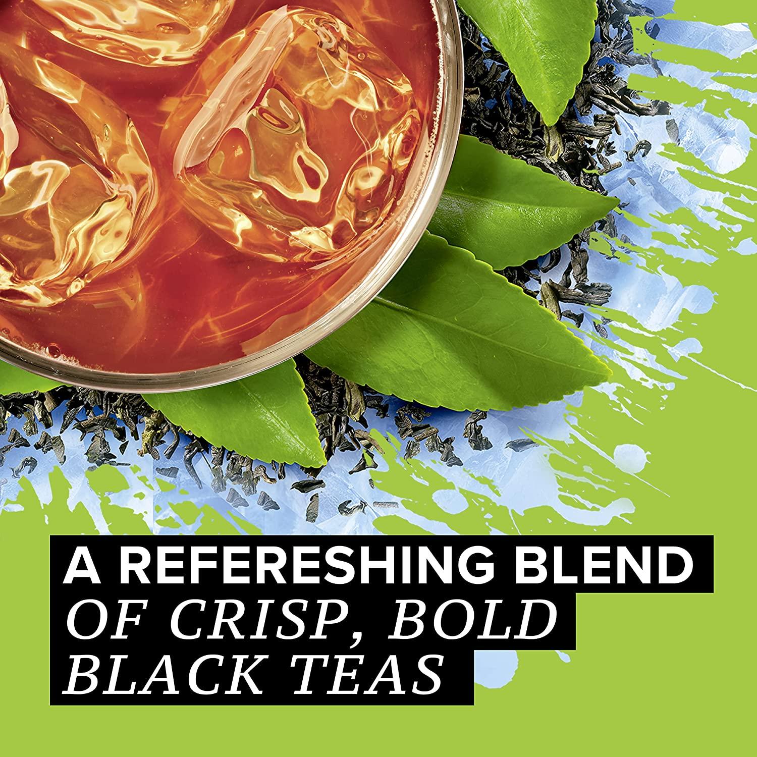 Tazo Iced True Black Tea Bags, 6 Count (Pack of 4) Packaging May Vary