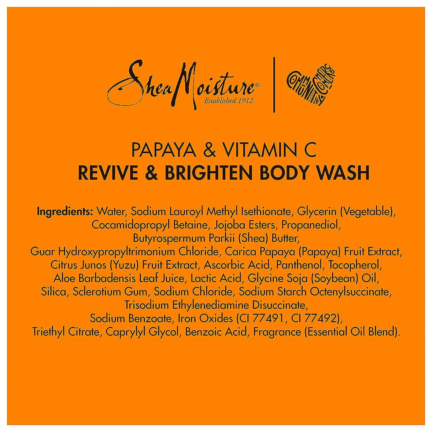 shea moisture papaya and vitamin c lip balm SheaMoisture Papaya & Vitamin C Revive & Brighten Bar Soap 8.0 oz -  Transform Your Style with the Best Innovation Today! | Buy Now with Express  International Delivery main image 0