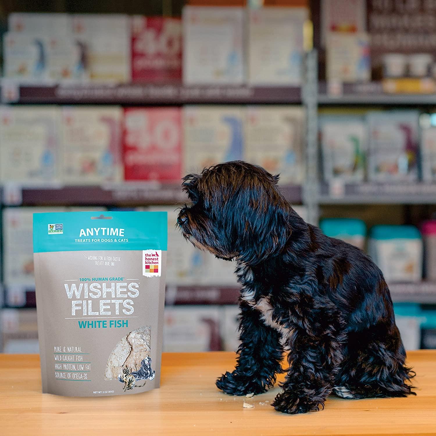 Dehydrated Dog Treats The Honest Kitchen Wishes Fish Filet Treats