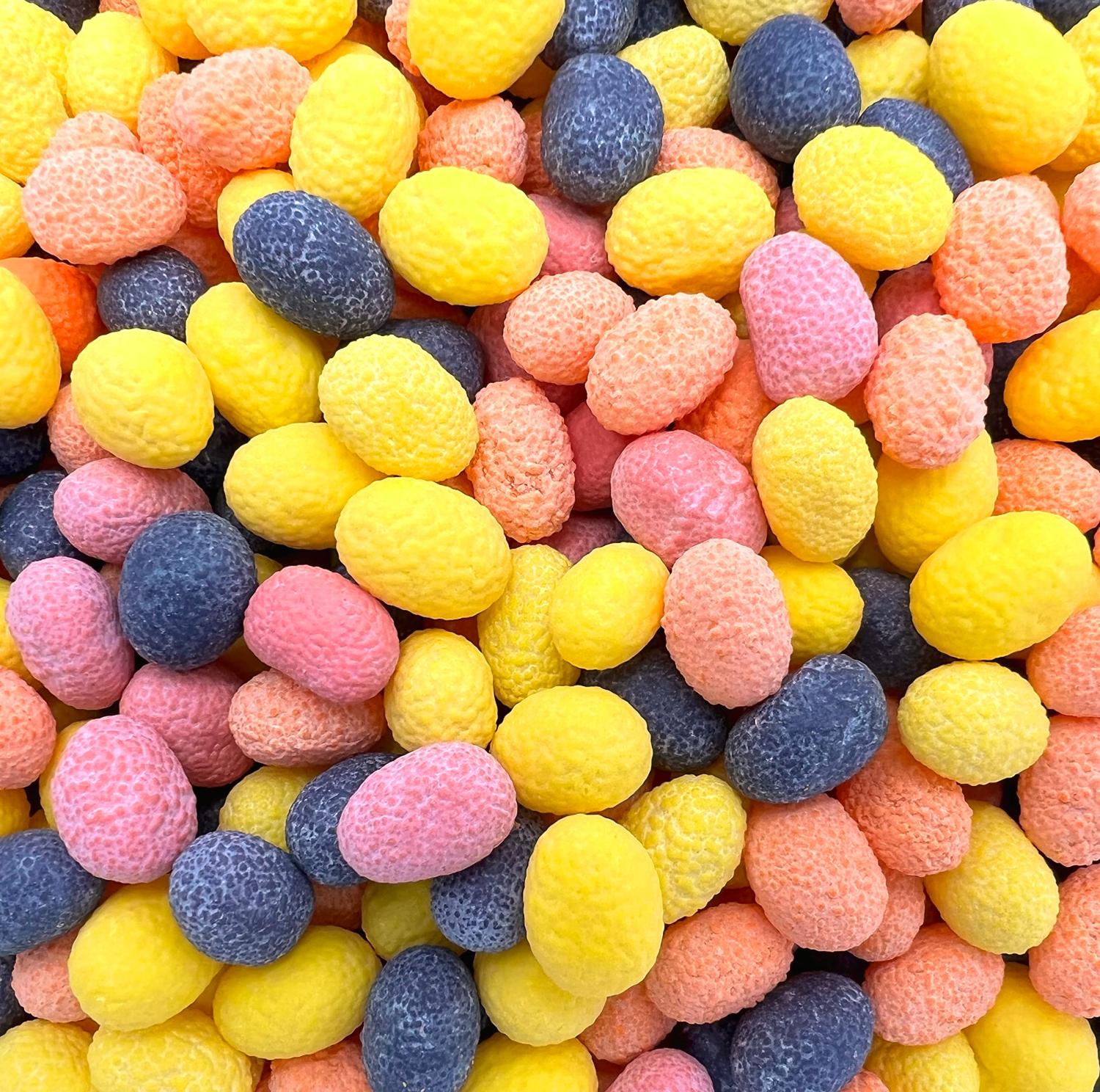 LaetaFood Nerds Jelly Beans Big, Chewy, Crunchy Candy Pastel Colors