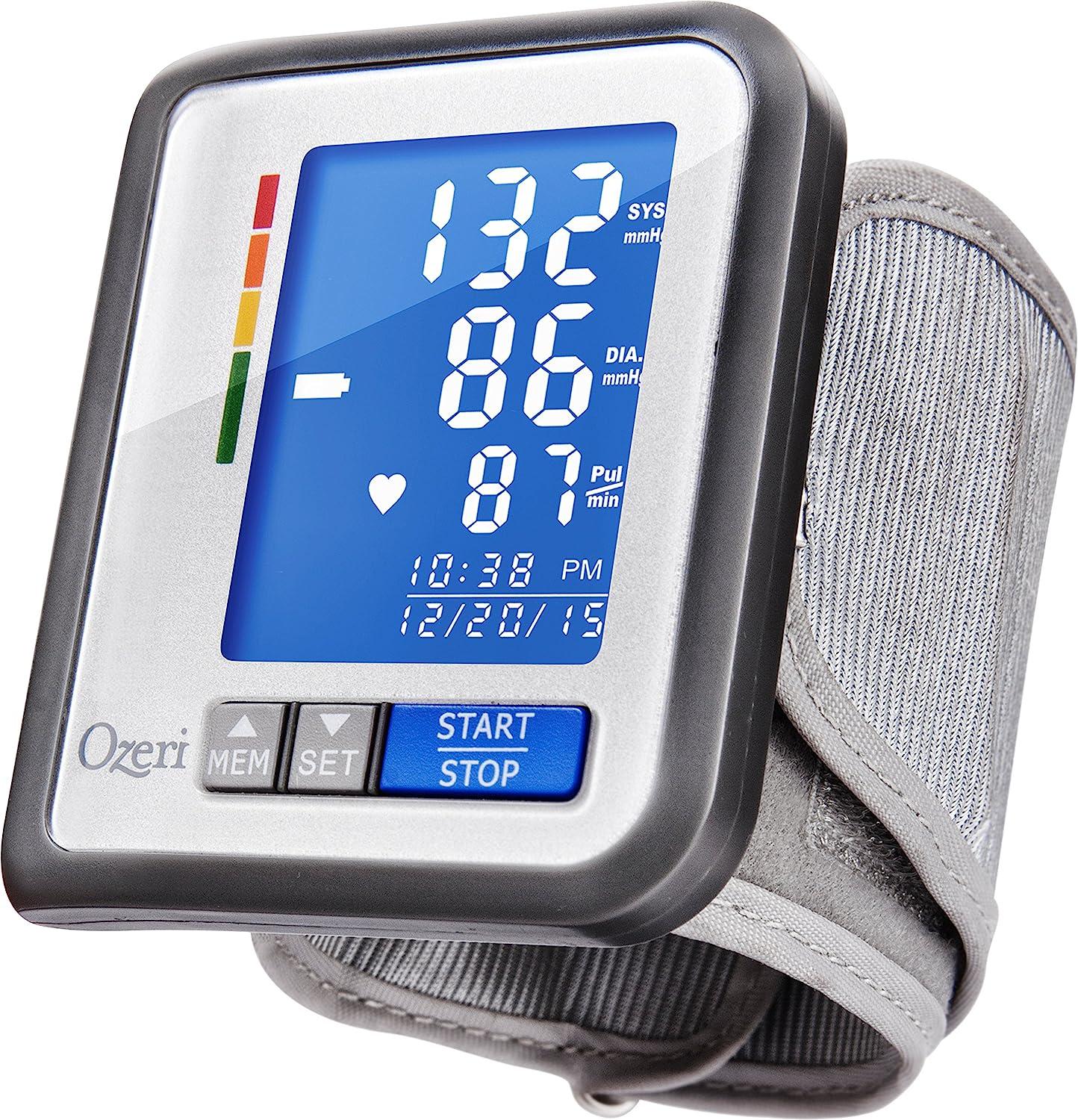 Ozeri CardioTech Travel Series BP6T Rechargeable Blood Pressure Monitor