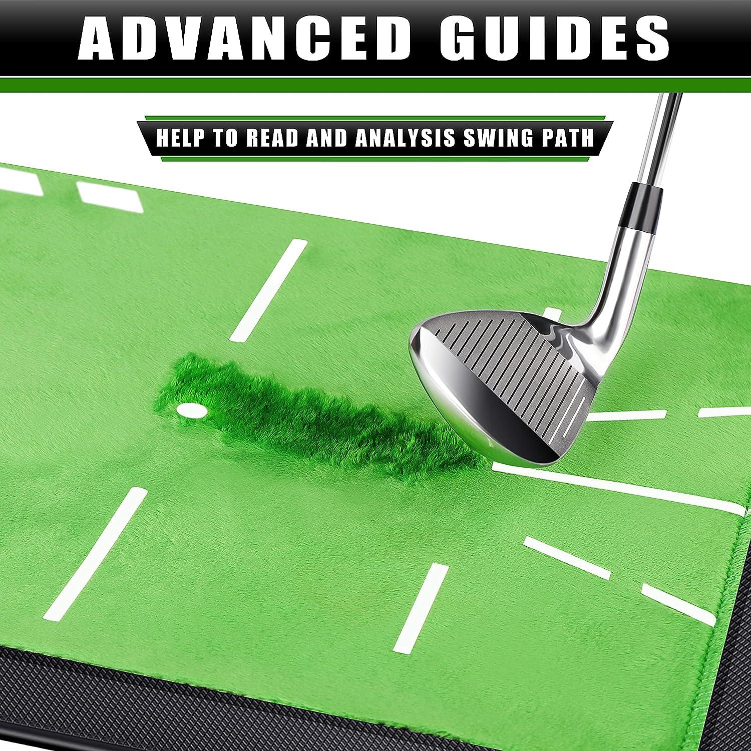 CHAMPKEY Replaceable Impact Golf Mat 2.0 Edition with 3 SurfacesPath