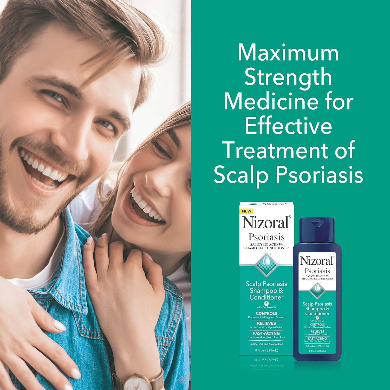 Nizoral Psoriasis Shampoo & Conditioner Twinpack 2 Count