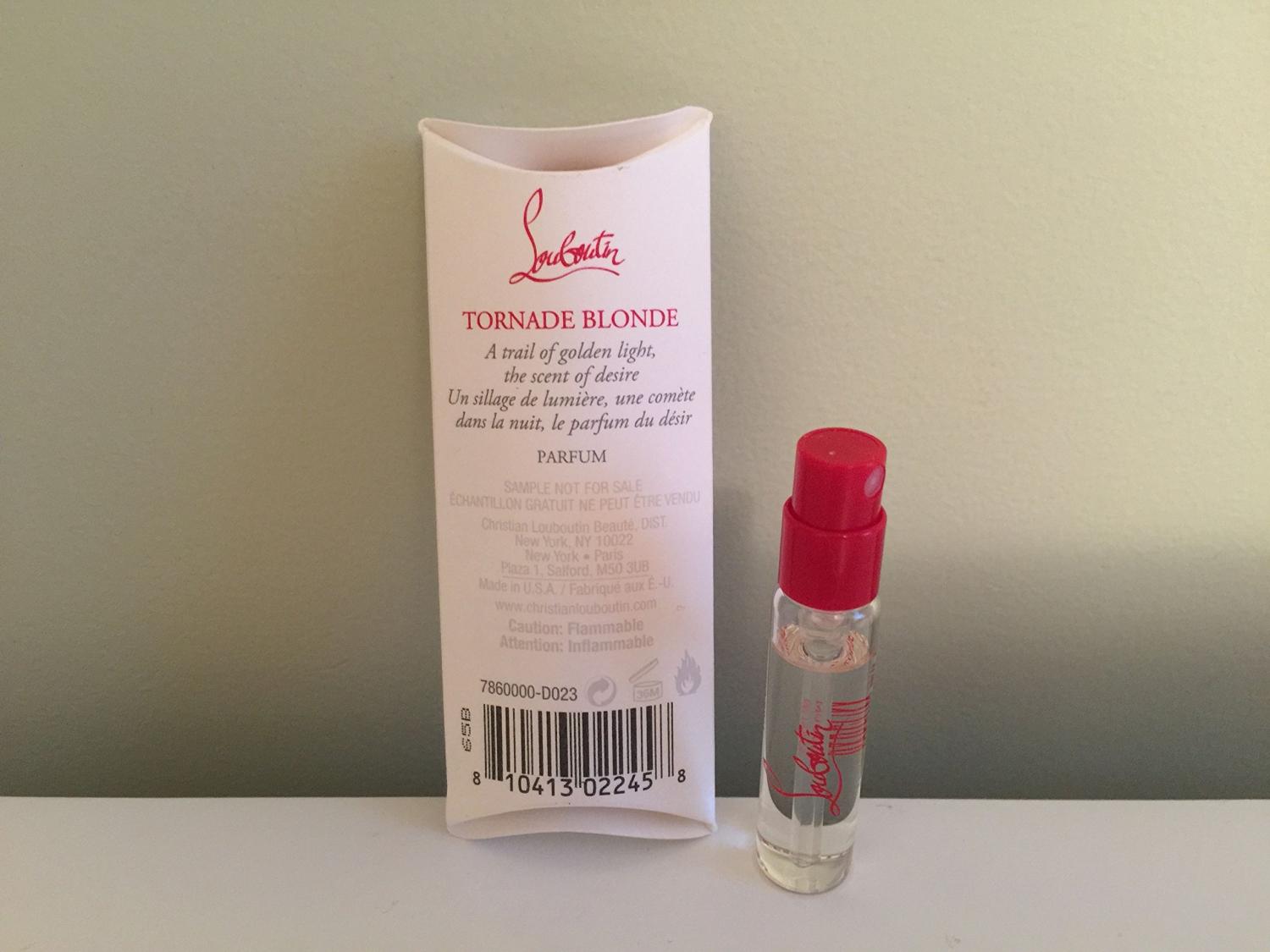 Christian Louboutin Tornade Blonde Parfum Spray Vial Buy Now