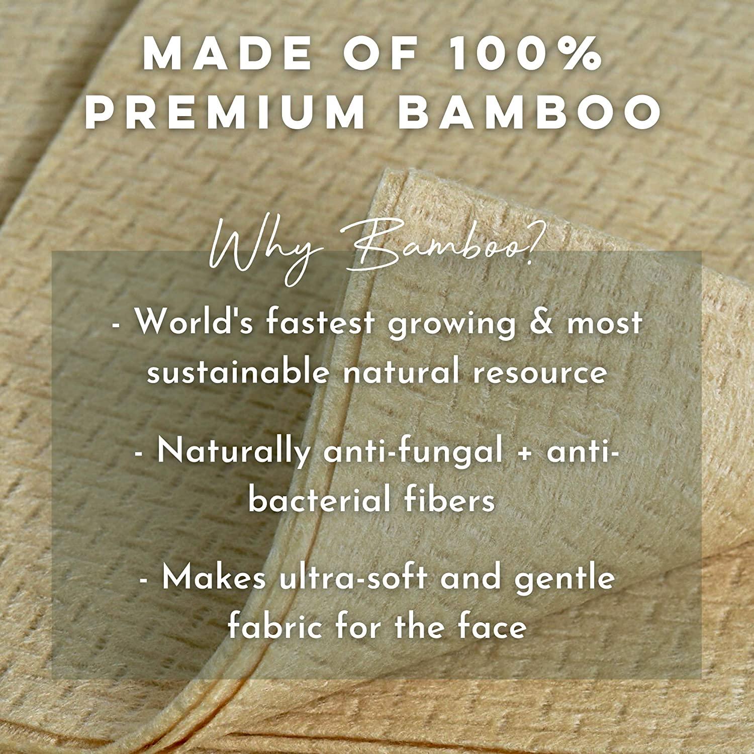 Clean Skin Club Bamboo Clean Towels XL AwardWinning Biodegradable