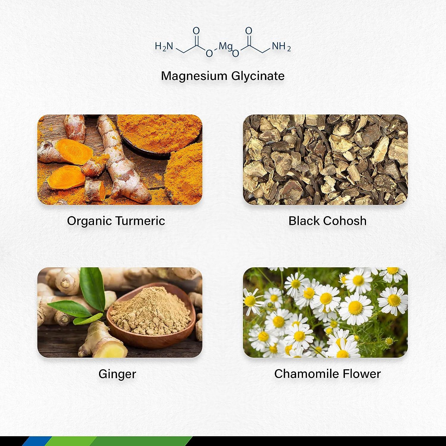 Leg Cramps Supplement Natural Nutritional Support with Magnesium