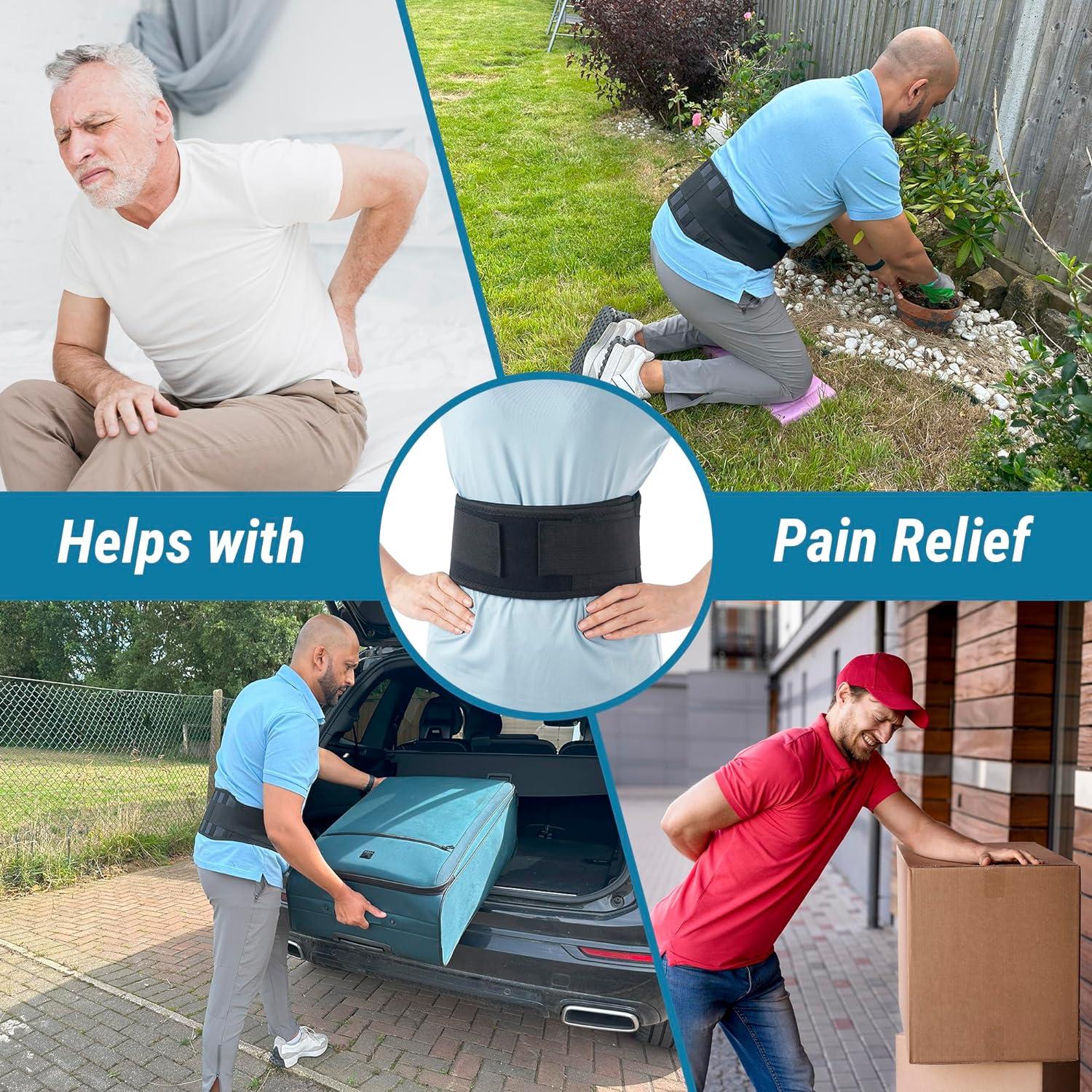 360 RELIEF SelfHeating Therapy Belt Lumbar Support for