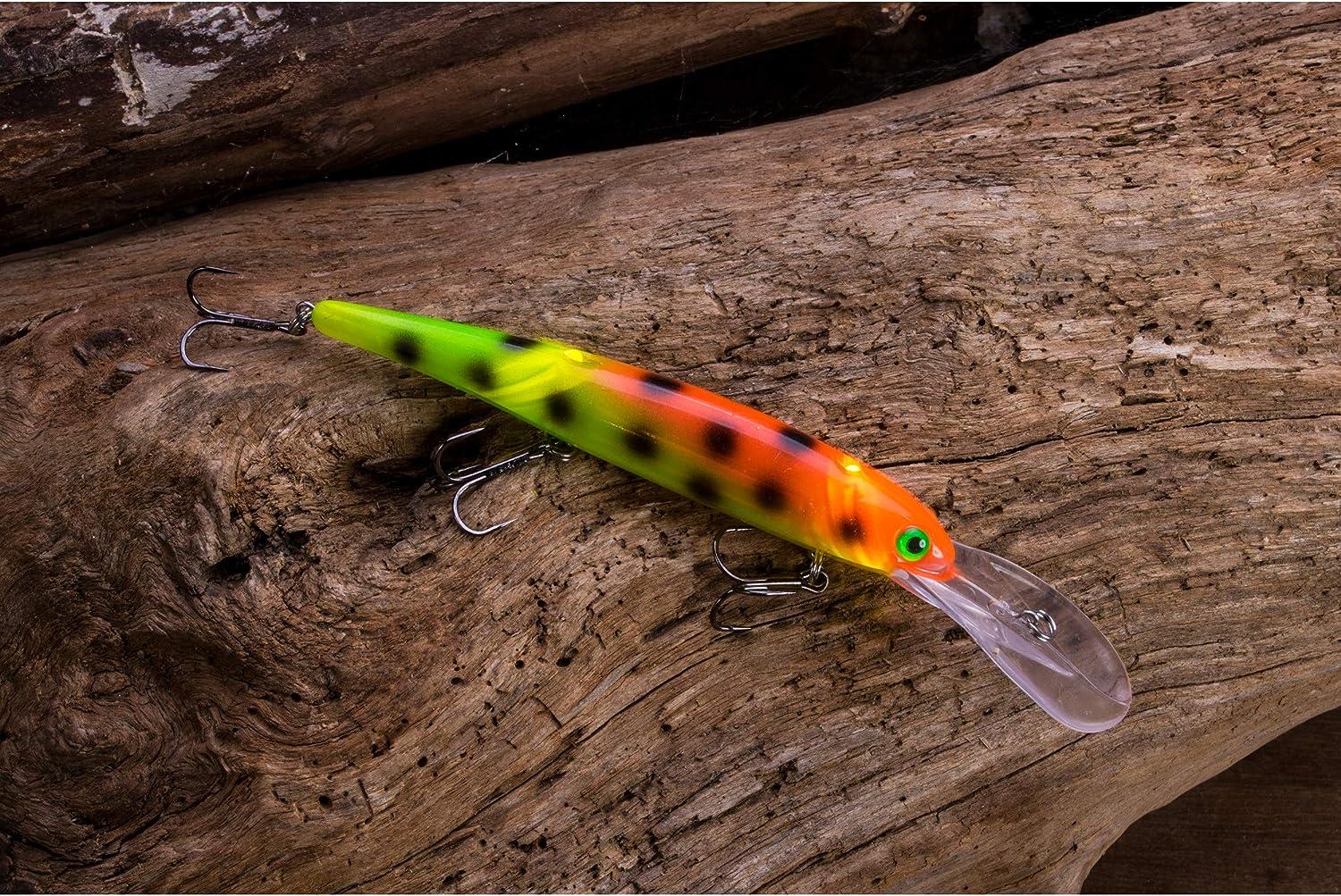 Bandit Generator Multi-Species Minnow Jerkbait Glowing Fishing Lure - Bass  and Walleye 4 5/8 3/4 oz - Haley's Chameleon | Buy Now with Express  International Delivery | GoSupps.com