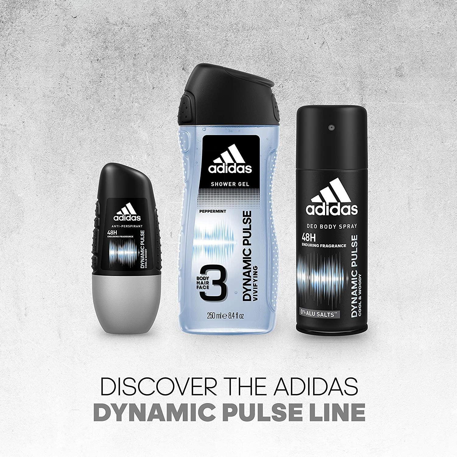 forseelser opnå Ed Adidas Dynamic Pulse 24 Hours Fresh Boost Deo Body Spray for Men, 5 Ounce