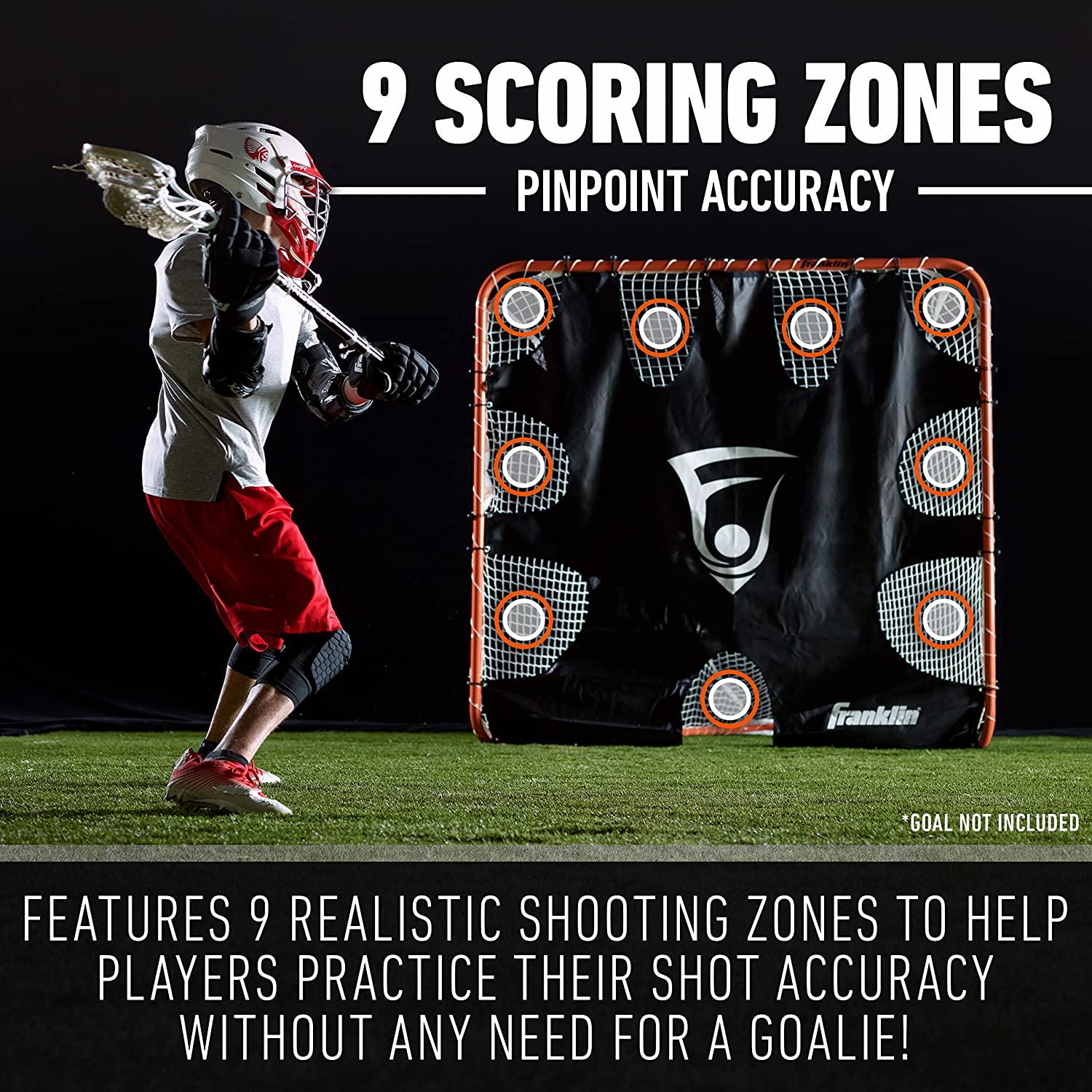 Franklin Sports Lacrosse Goal Shooting Target Lacrosse Net Training