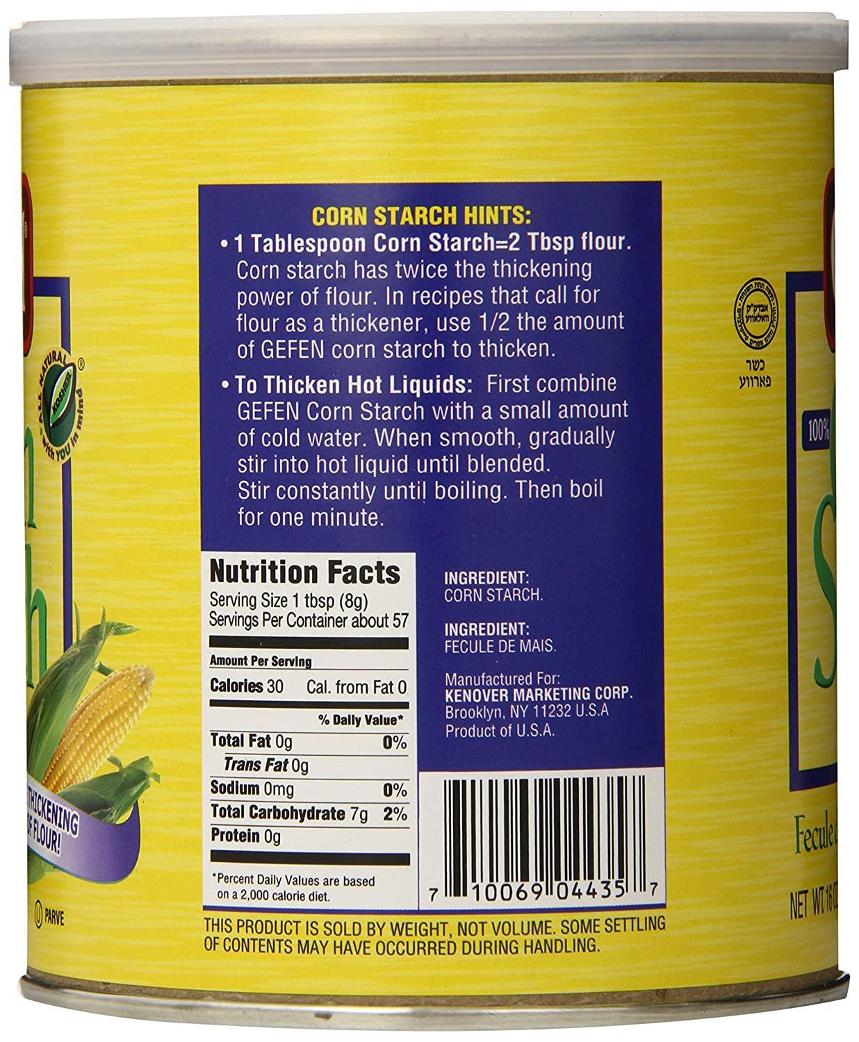 Gefen Corn Starch, 16 Ounce