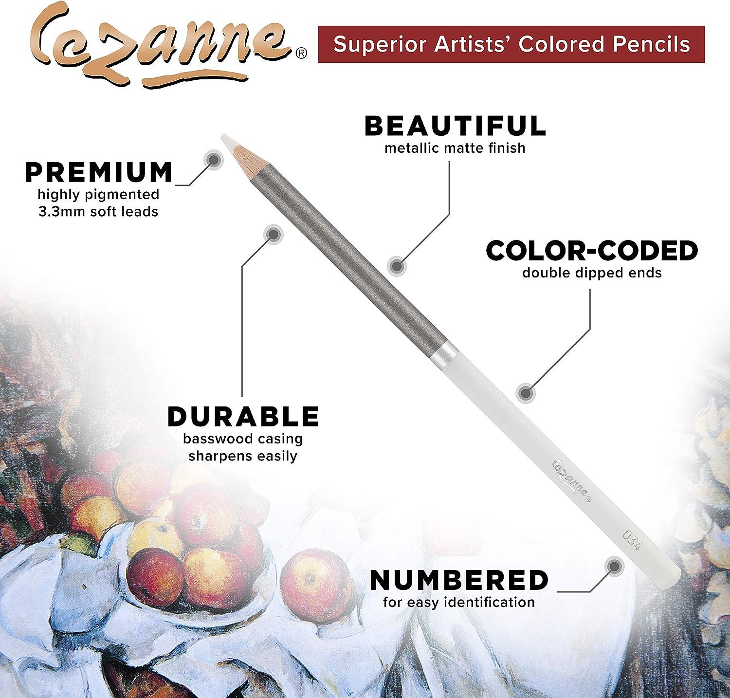 Creative Mark Professional Colored Pencils Set of 120, Cezanne