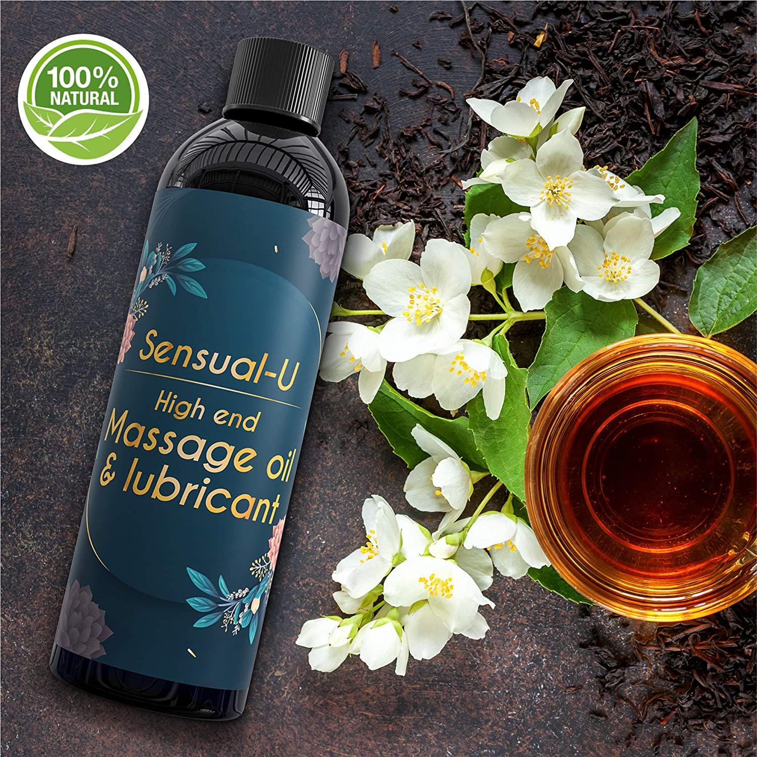 Essential Massage Oil with Nourishing Jasmine & Clove Oils for Men