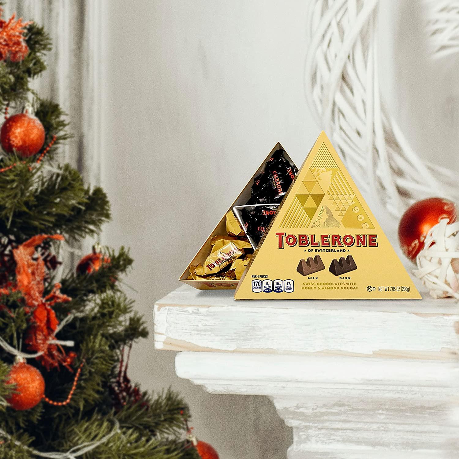Toblerone Tiny Swiss Chocolate Gift Set Dark Chocolate Milk Chocolate