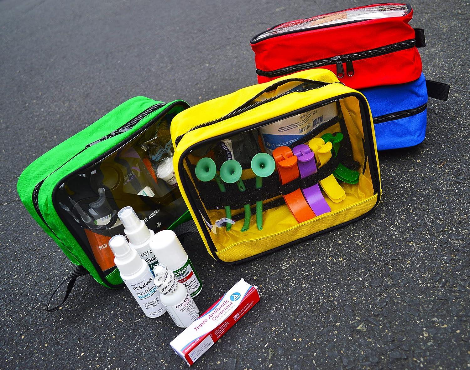 Lightning X Premium Color Coded First Aid Kit Pouches - Set