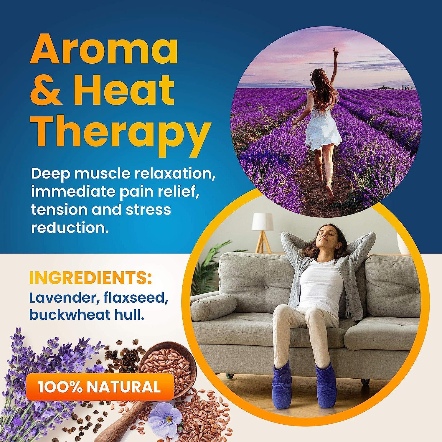 Microwaveable Booties and Feet Warmers heat for