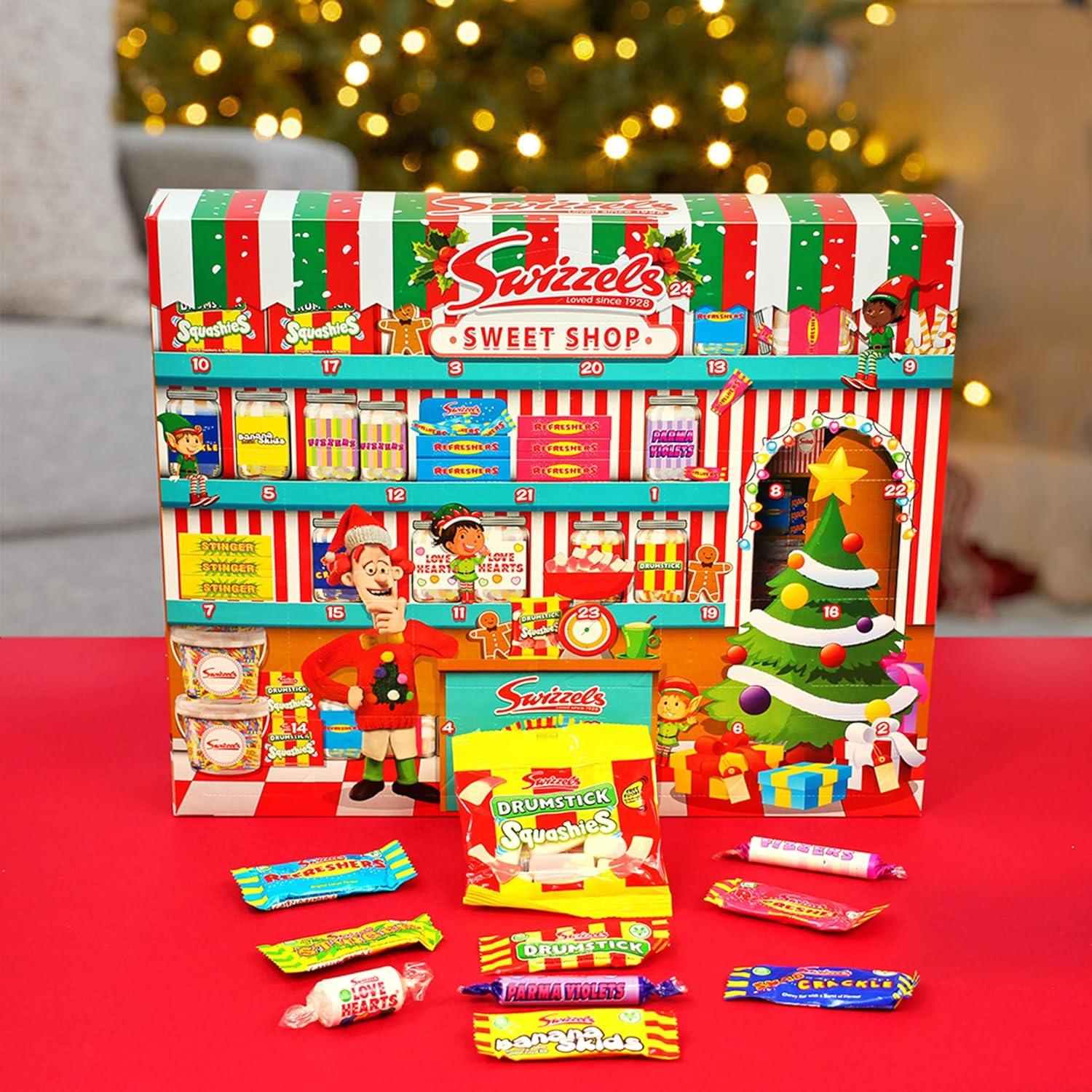 Swizzels Christmas Advent Calendar 2023 Kids Sweet Shop