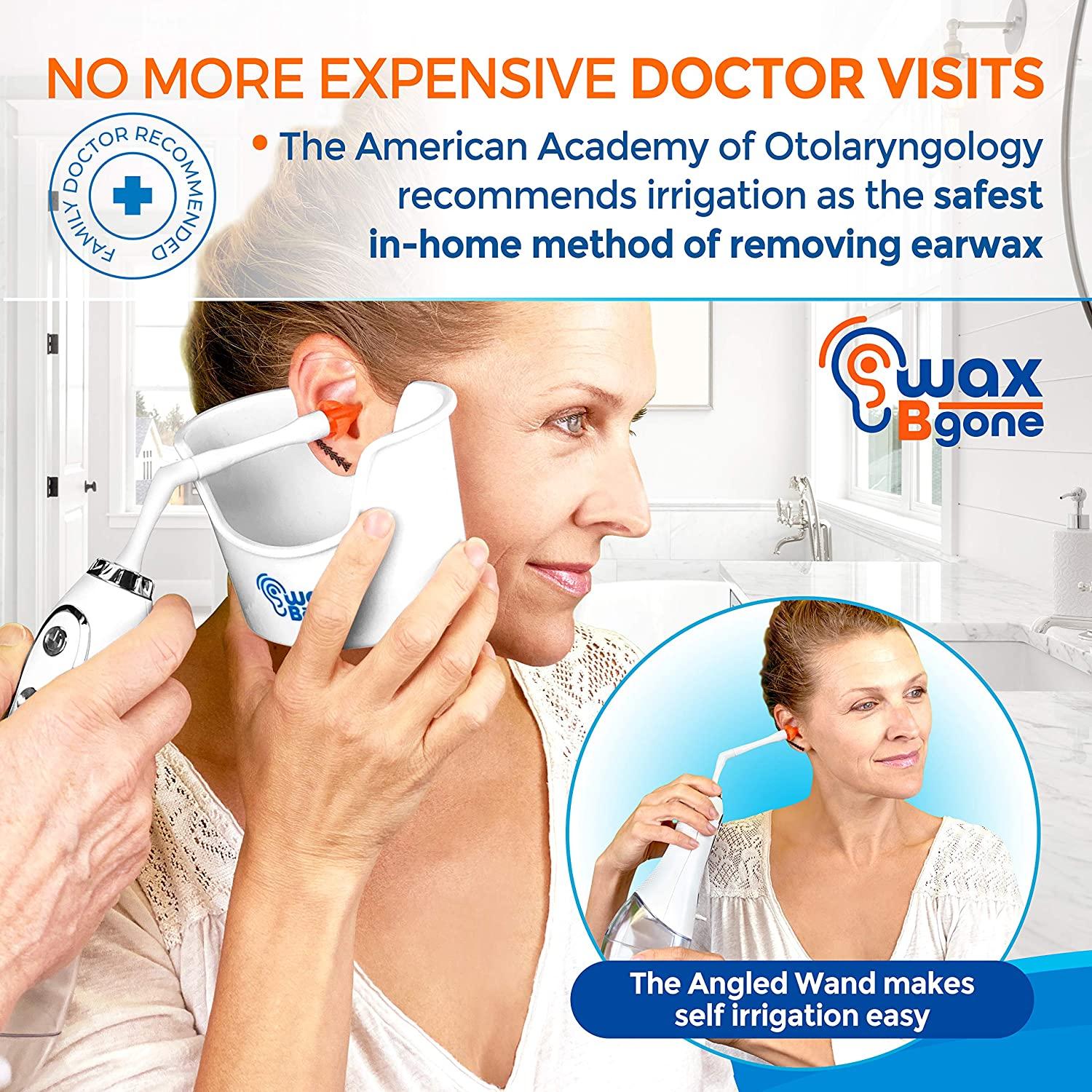 WaxBgone Ear Wax Removal Kit Complete Ear Cleaning Kit for Adults and