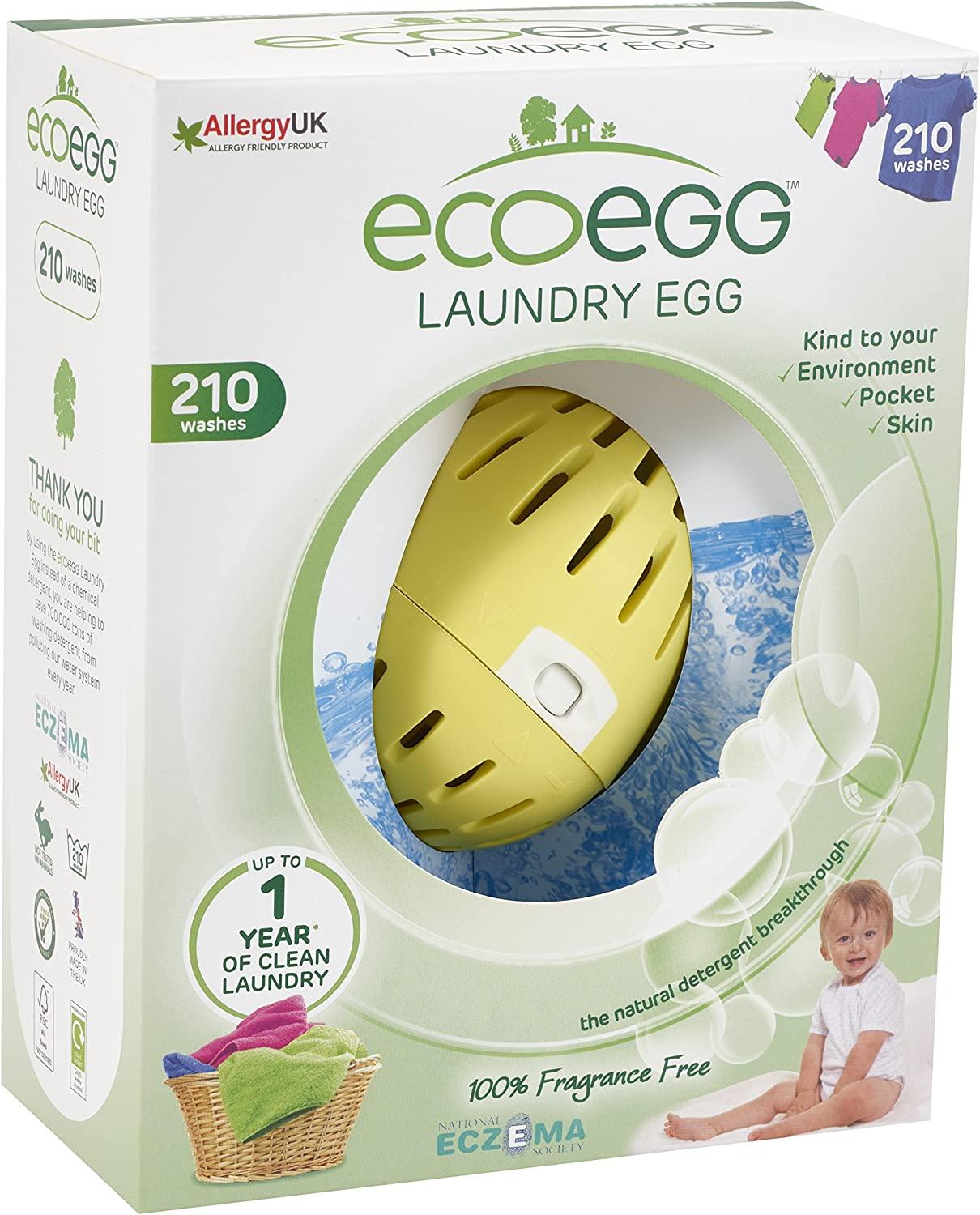 ecoegg Laundry Egg Fragrance Free 210 Loads 210 Loads Fragrance Free