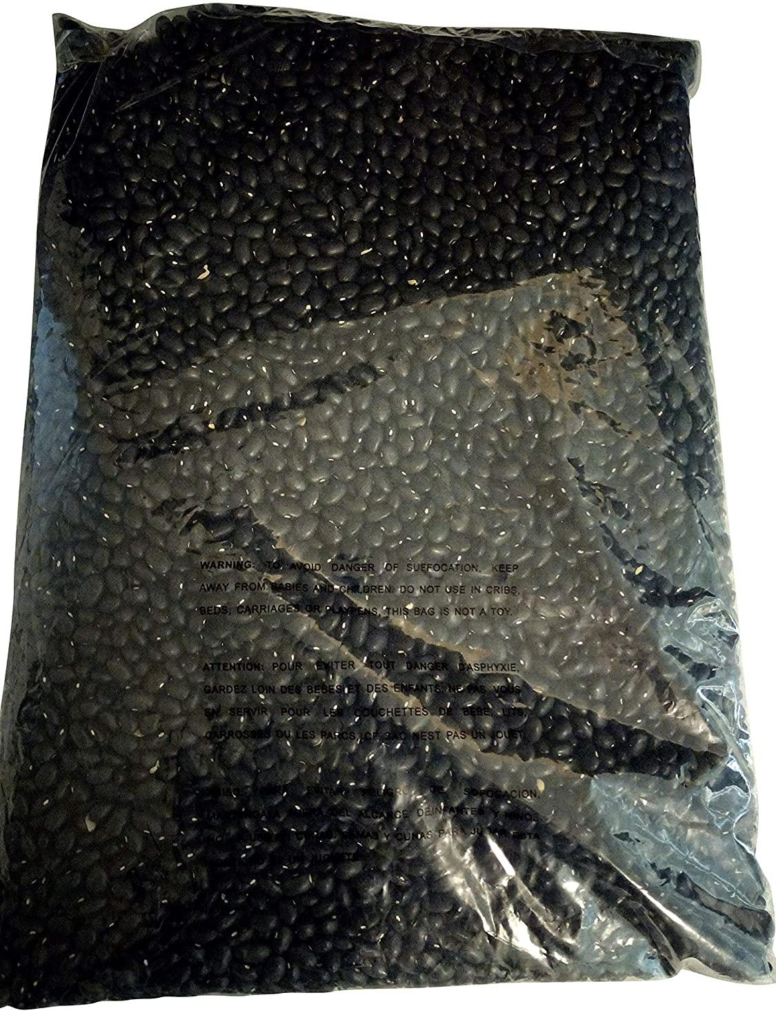 Organic Black Beans Dry Bulk 5 lbs, Fresh Black Turtle Beans, NonGMO