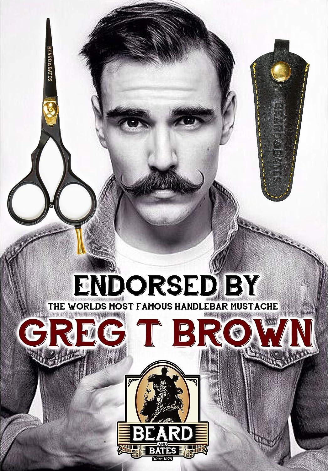 Beard & Bates 1878 Black Label Shears Premium Grooming Scissors