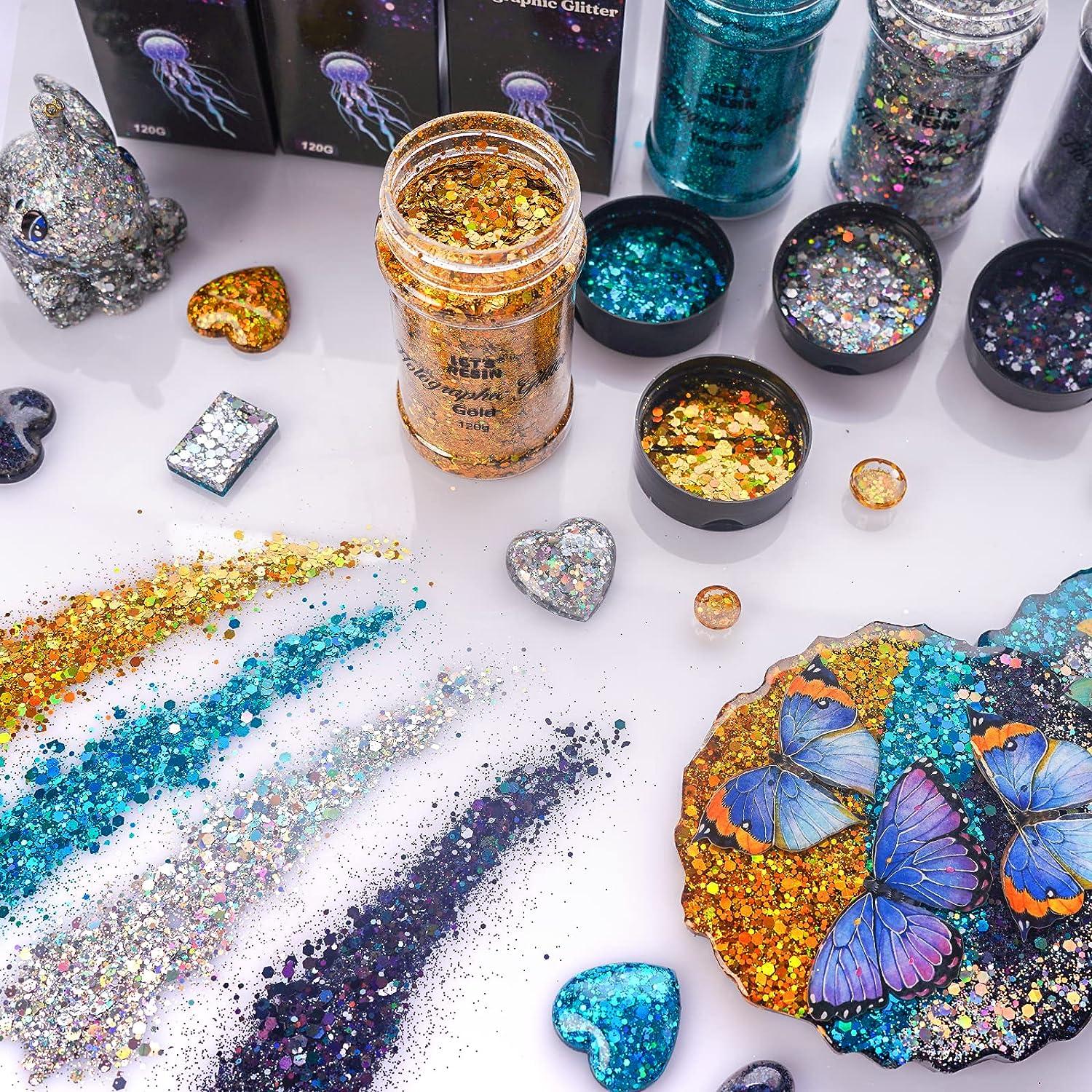 15 pcs set Chunky glitter for Resin Epoxy crafts and nail art