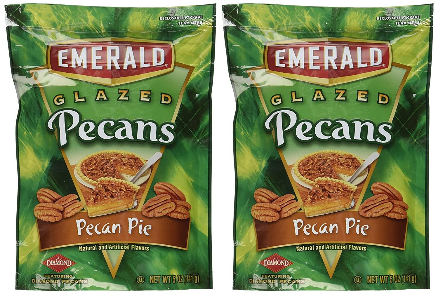 Emerald Glazed Pecans Non GMO Verified (Pack of 2)