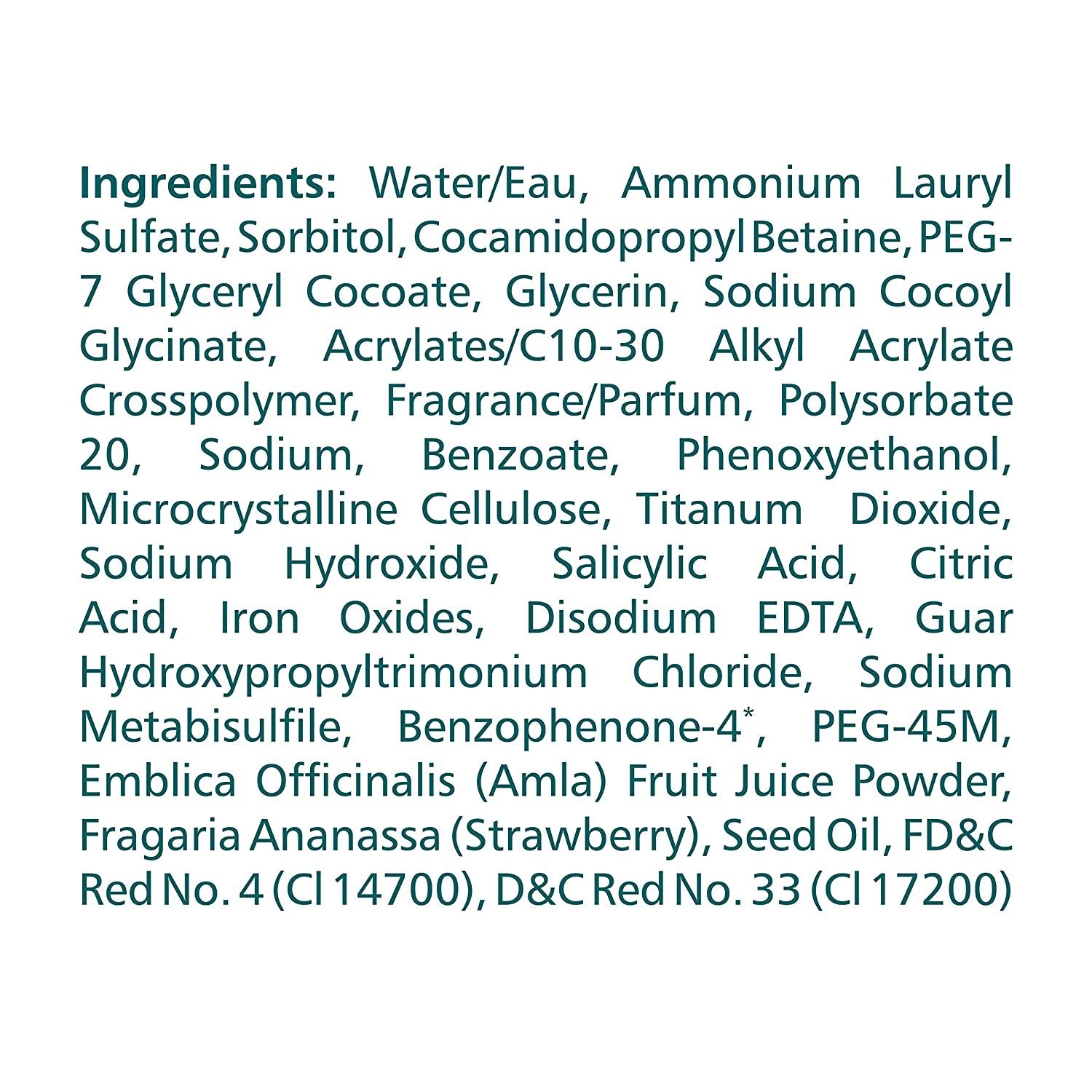 Himalaya Fresh Start Oil Clear Face Wash Strawberry 3.4 fl oz (100 ml)