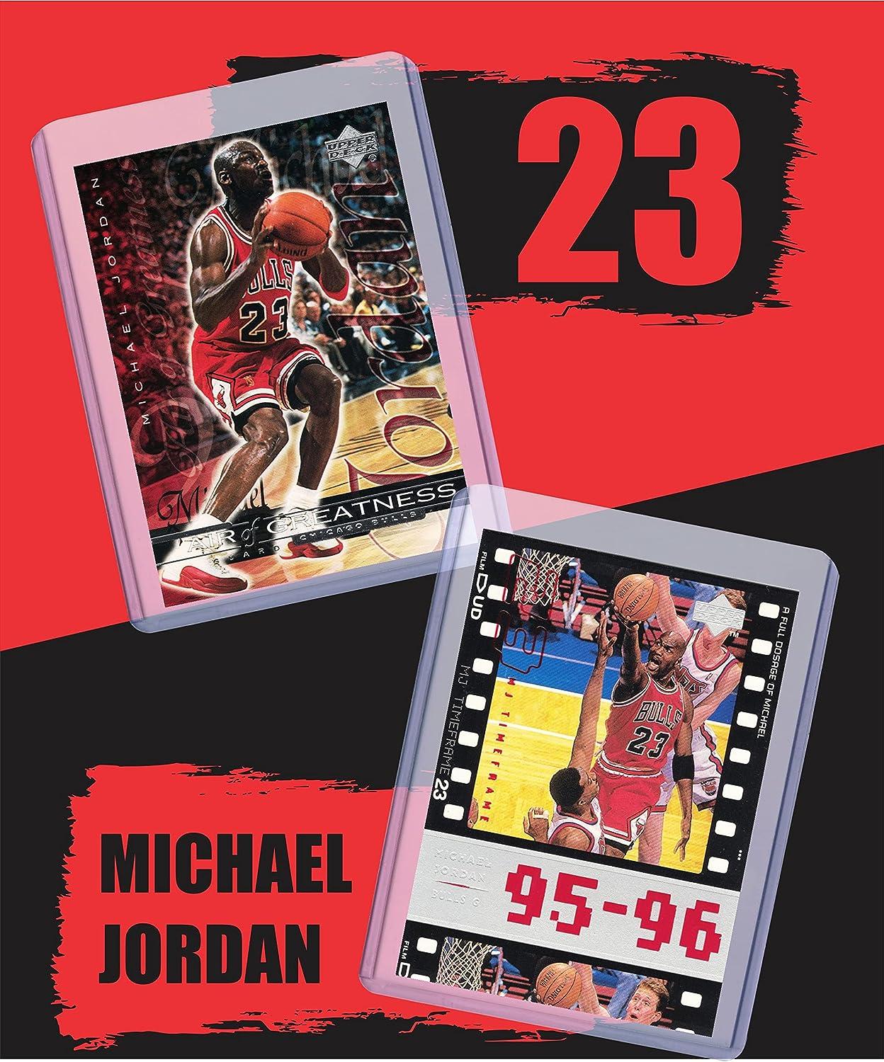 Michael Jordan Chicago Bulls MVP #23 Basketball Cards Bundle