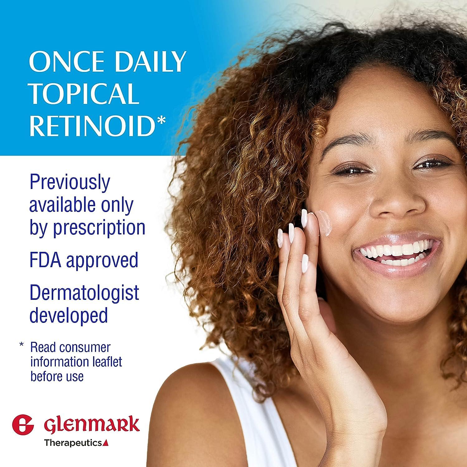 Glenmark Adapalene Gel 0.1 Acne Treatment Topical Retinoid Cream