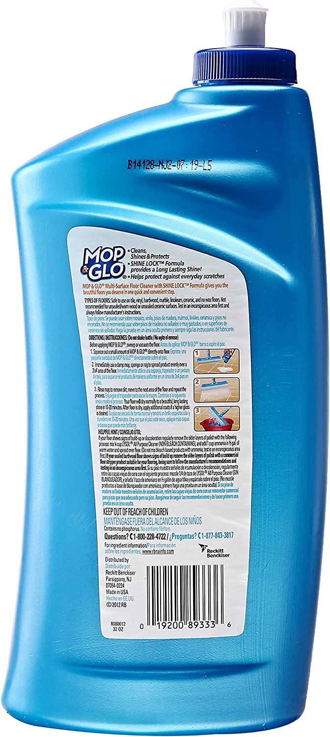 Mop & Glo MultiSurface Floor Cleaner, 32 oz