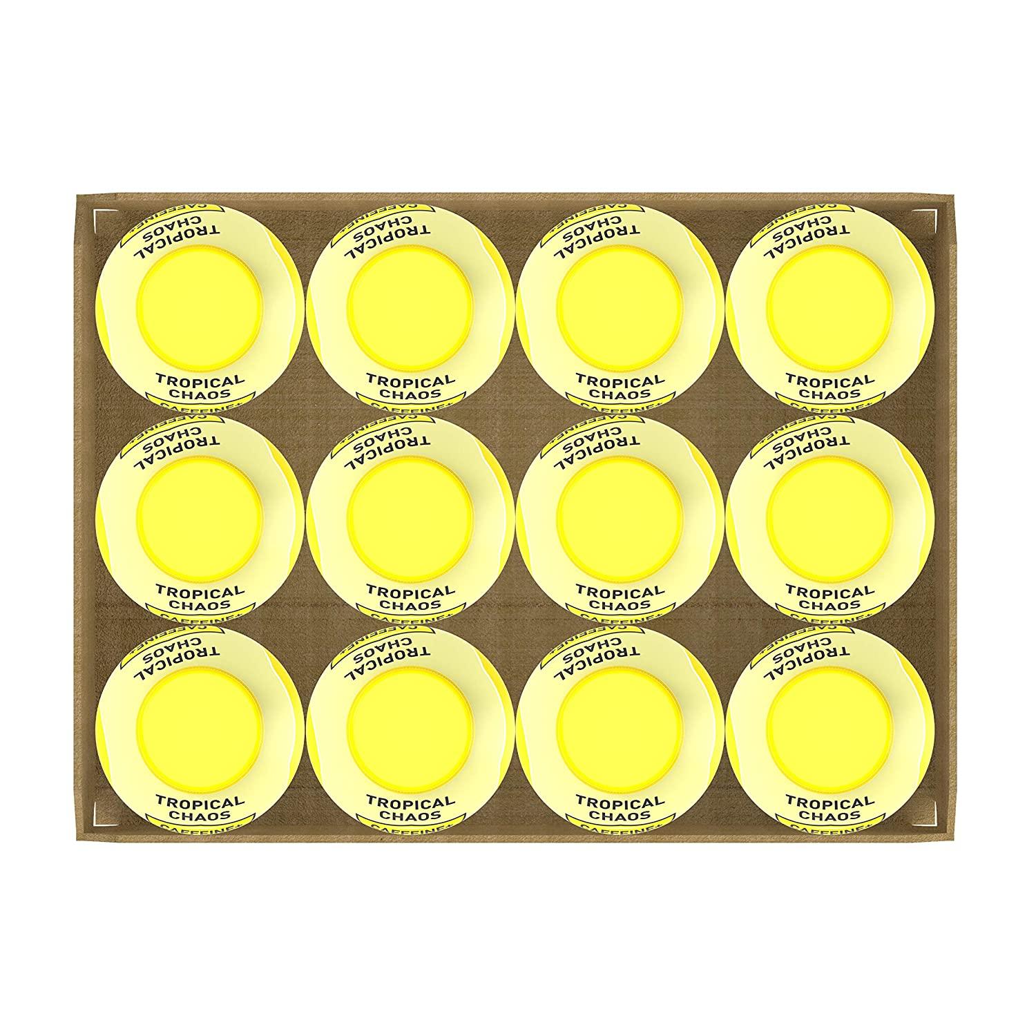 BODYARMOR EDGE Sports Drink with Caffeine, Tropical Chaos, Potassium